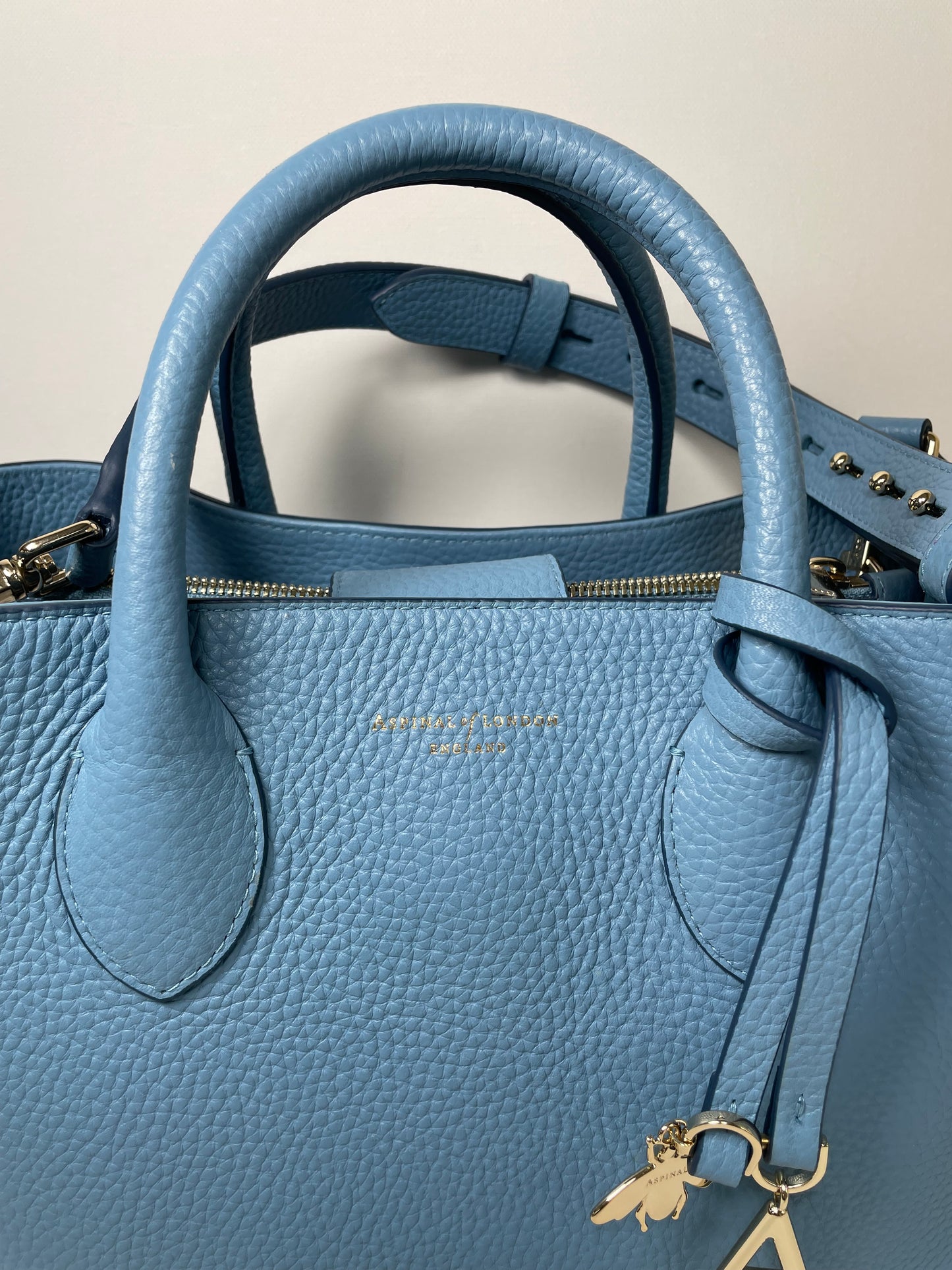 Preloved Aspinal of London Midi Tote Bag