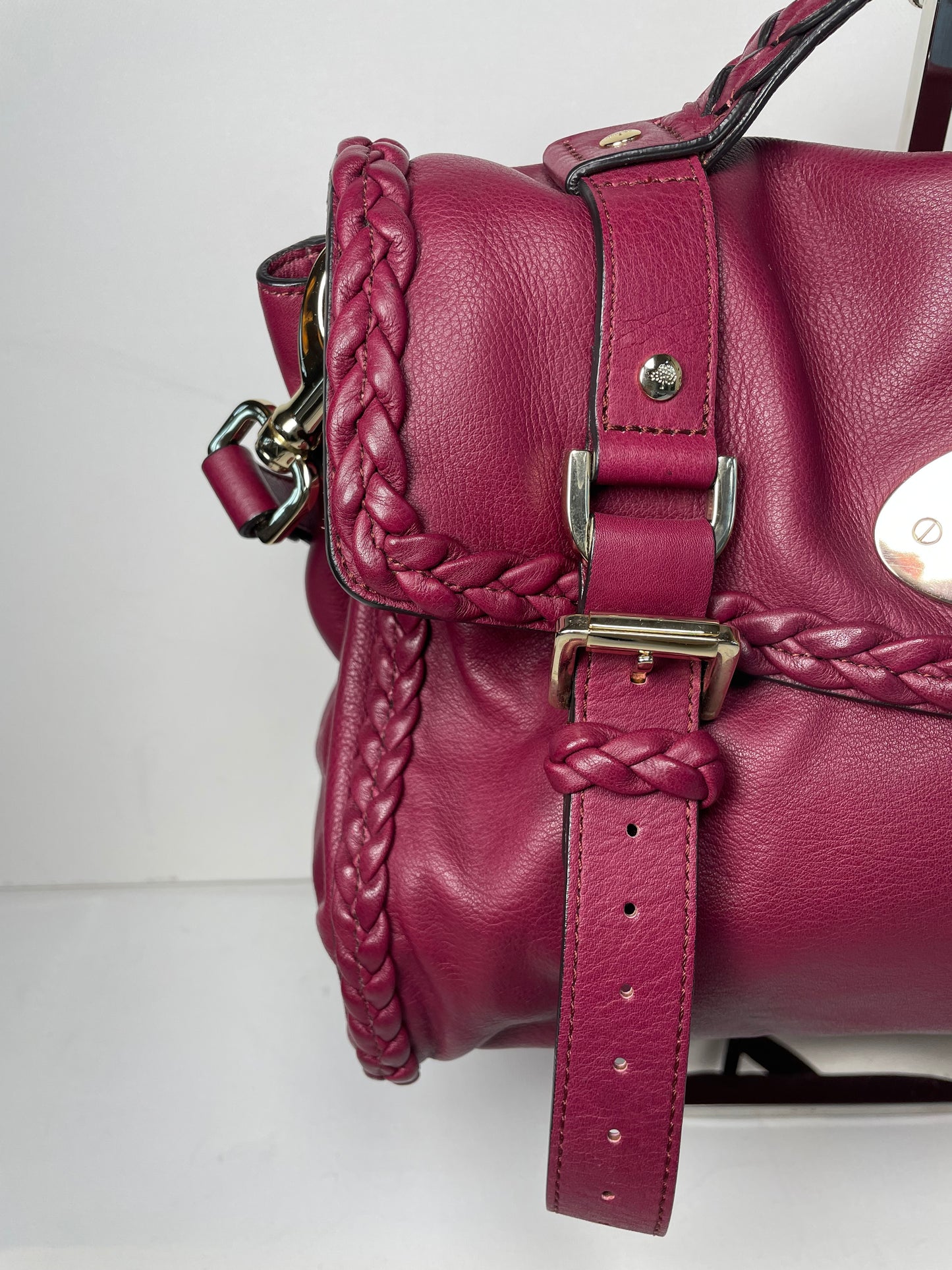 Preloved Mulberry Alexa Satchel Bag, Regular