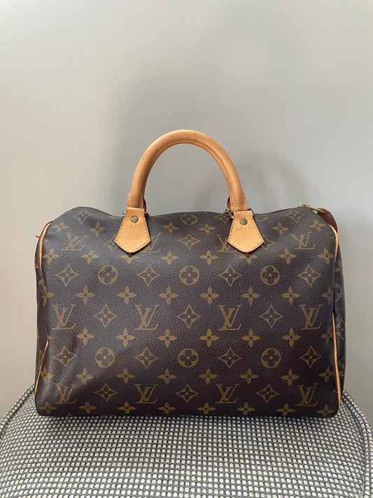 Preloved Vintage Louis Vuitton Speedy Boston Bag, 30