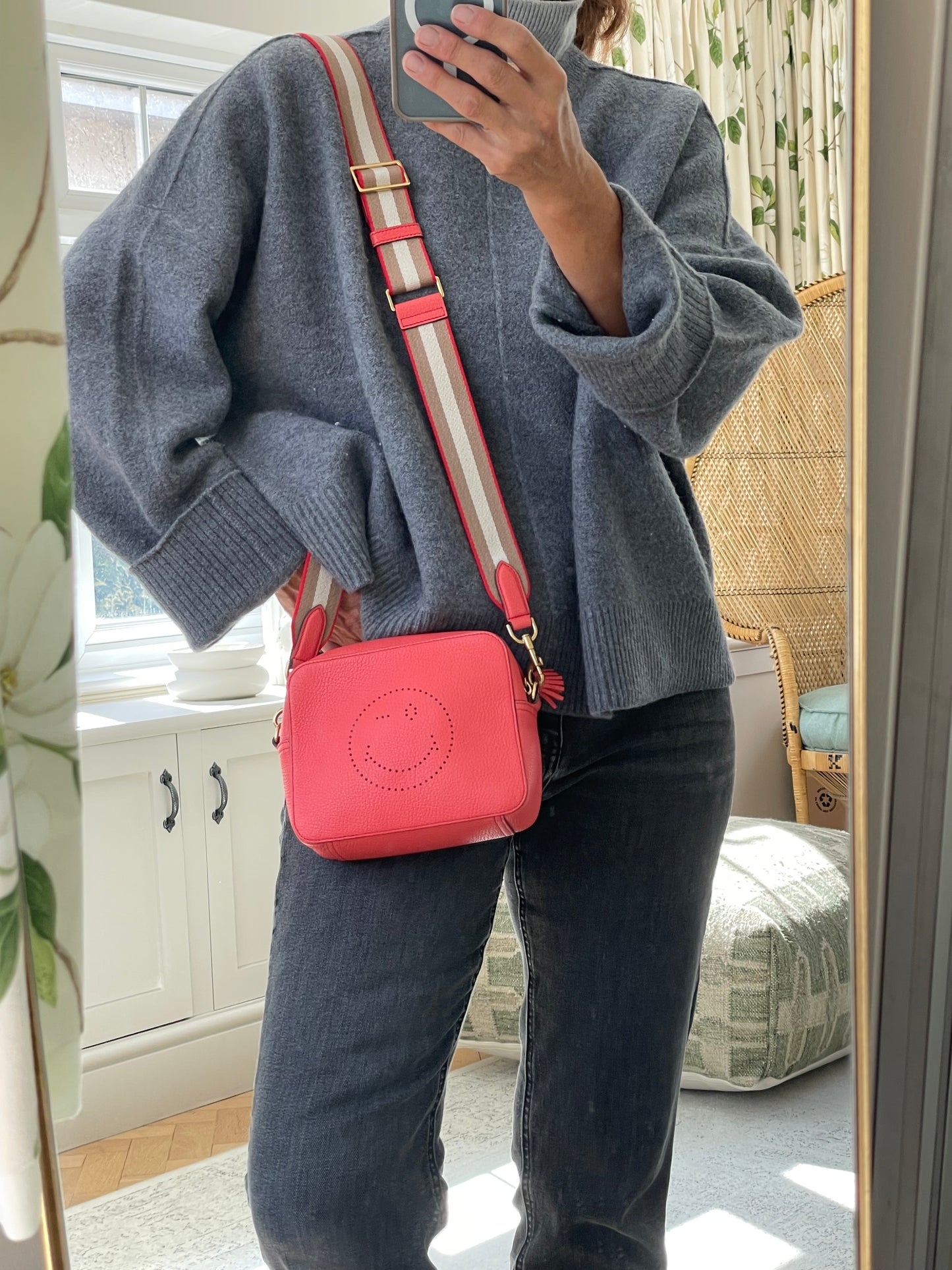 Preloved Anya Hindmarch Wink Crossbody Bag