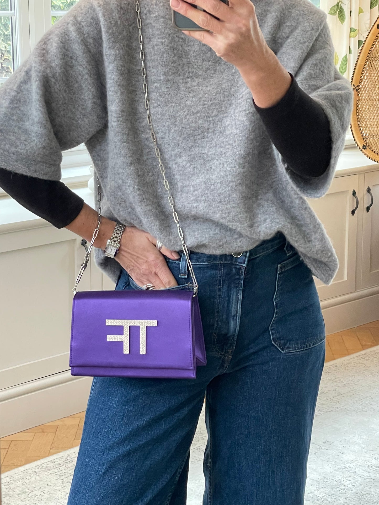 Preloved Tom Ford Disco Shoulder Bag/Clutch