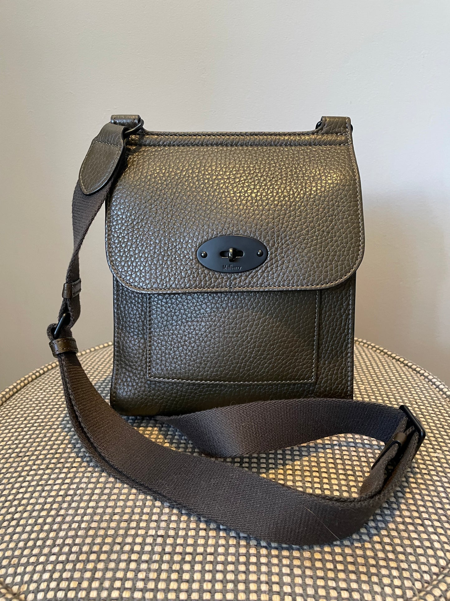 Preloved Anthony Messenger Crossbody Bag, Small