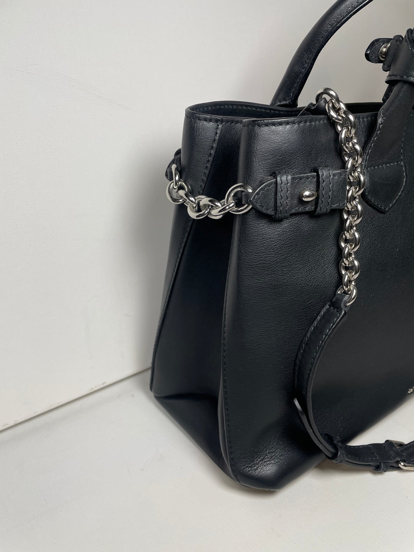 Preloved Burberry Banner Two Way Tote Bag, Medium