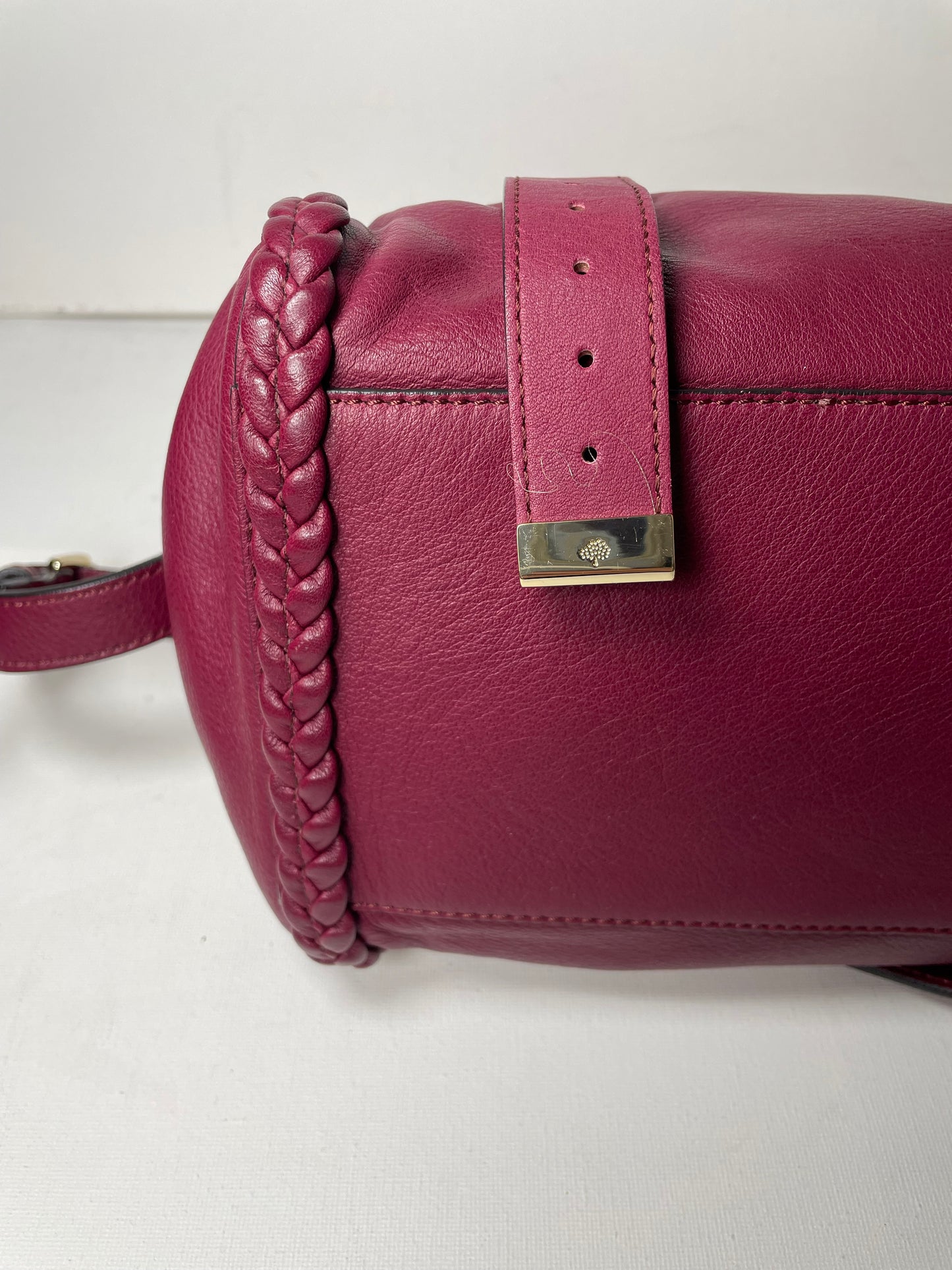 Preloved Mulberry Alexa Satchel Bag, Regular