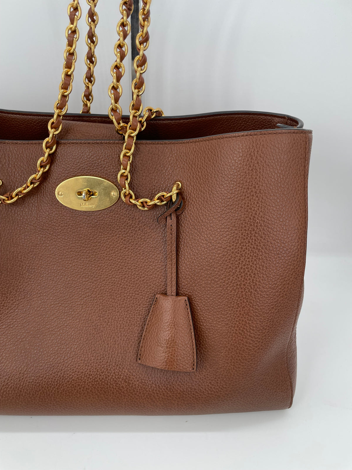 Preloved Mulberry Lily Chain Tote Bag
