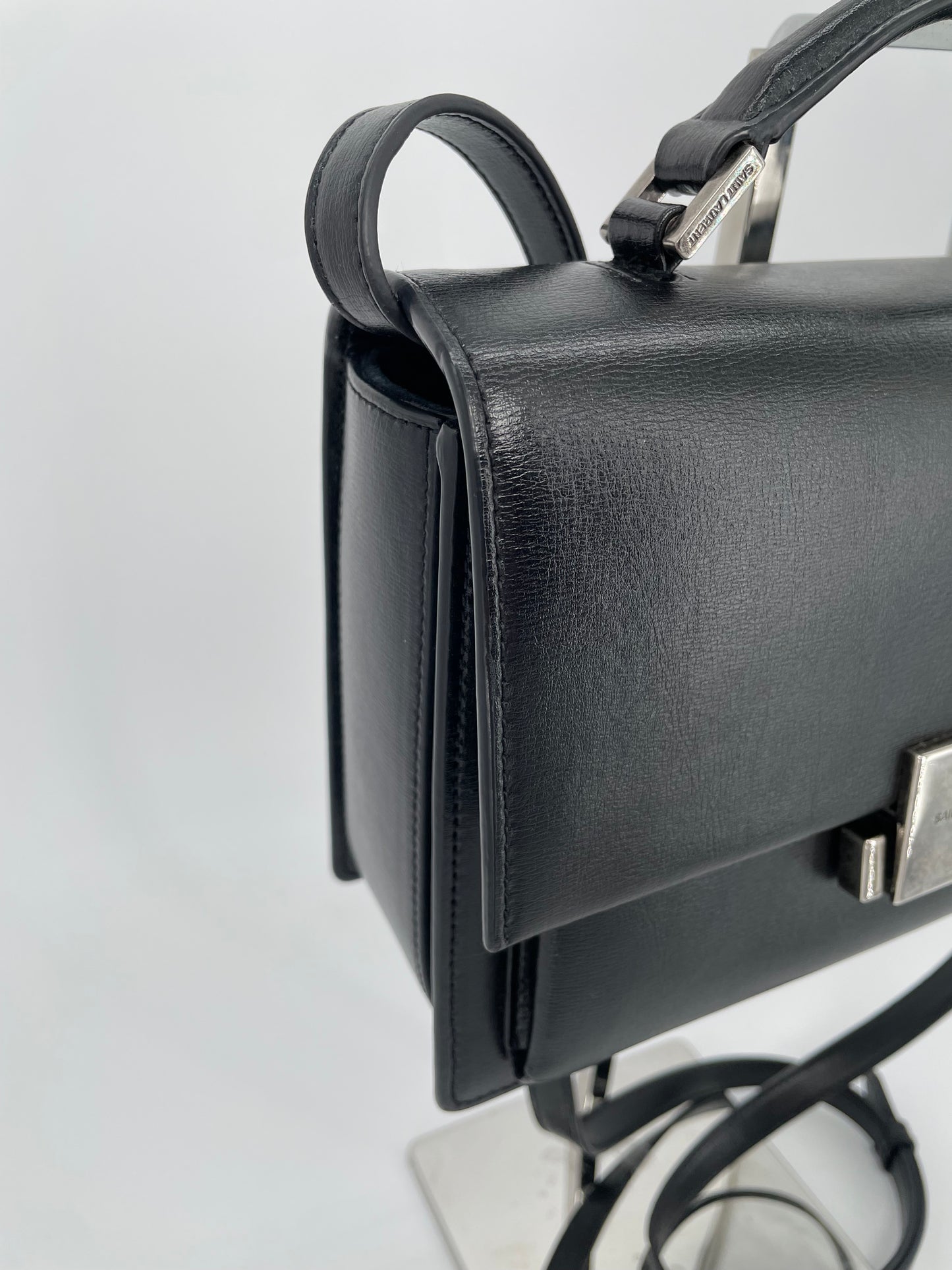 Preloved Saint Laurent Bellechasse Satchel Bag with Long Strap