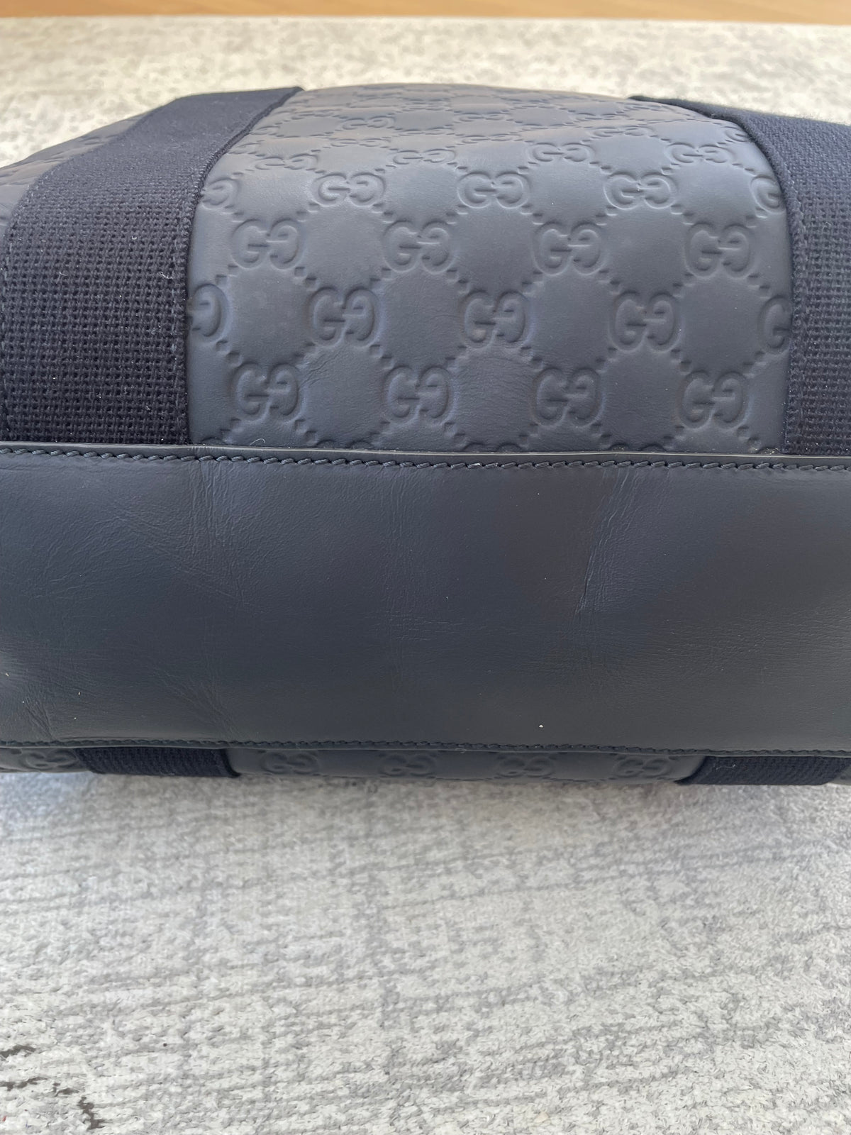 Preloved Gucci Guccissima Shoulder Tote Bag