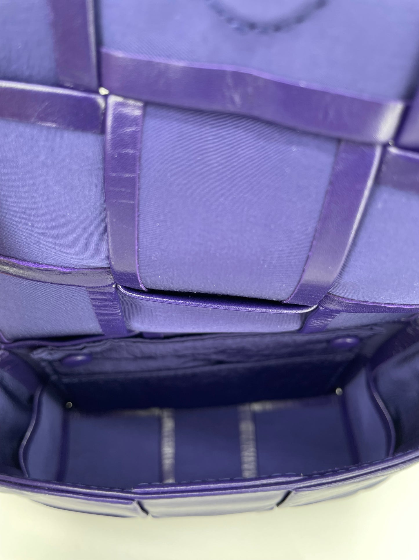 Preloved Bottega Veneta Paper Maxi Intreccio Cassette Crossbody Bag, Mini