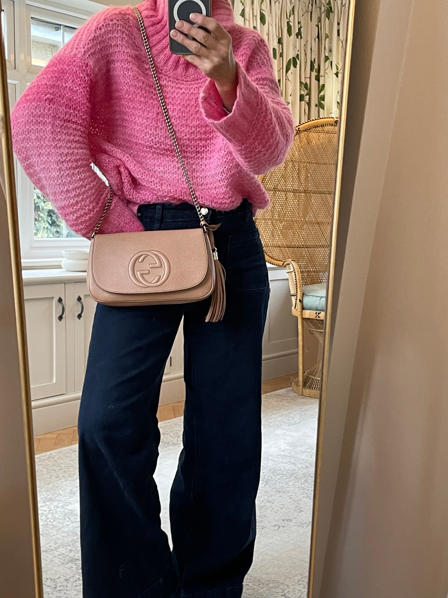 Preloved Gucci Long Soho Chain Shoulder Bag