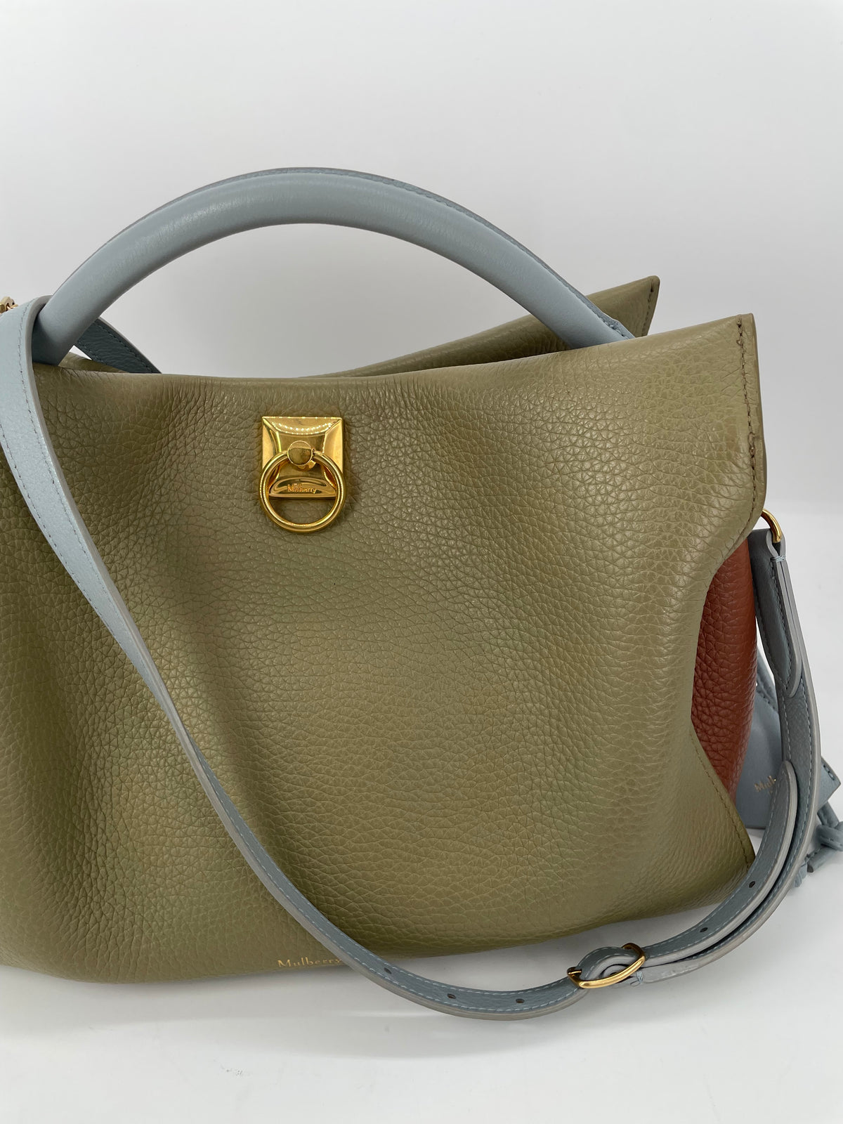 Preloved Mulberry Iris Top Handle Bag, Limited Edition, Large
