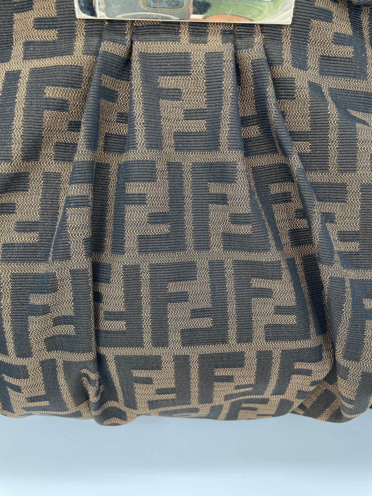 Preloved Fendi Zucca Mia Tote Bag, Large