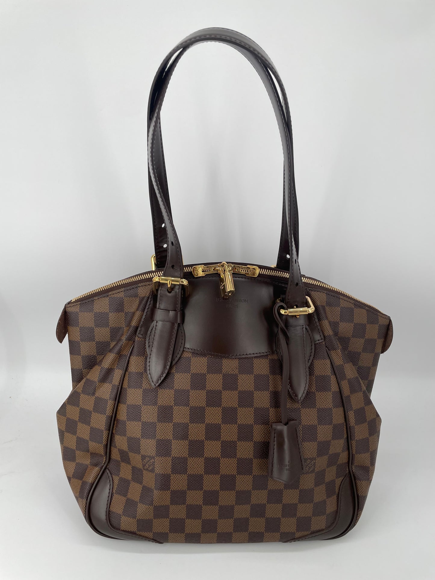 Preloved Louis Vuitton Damier Ebene Verona Shoulder Bag