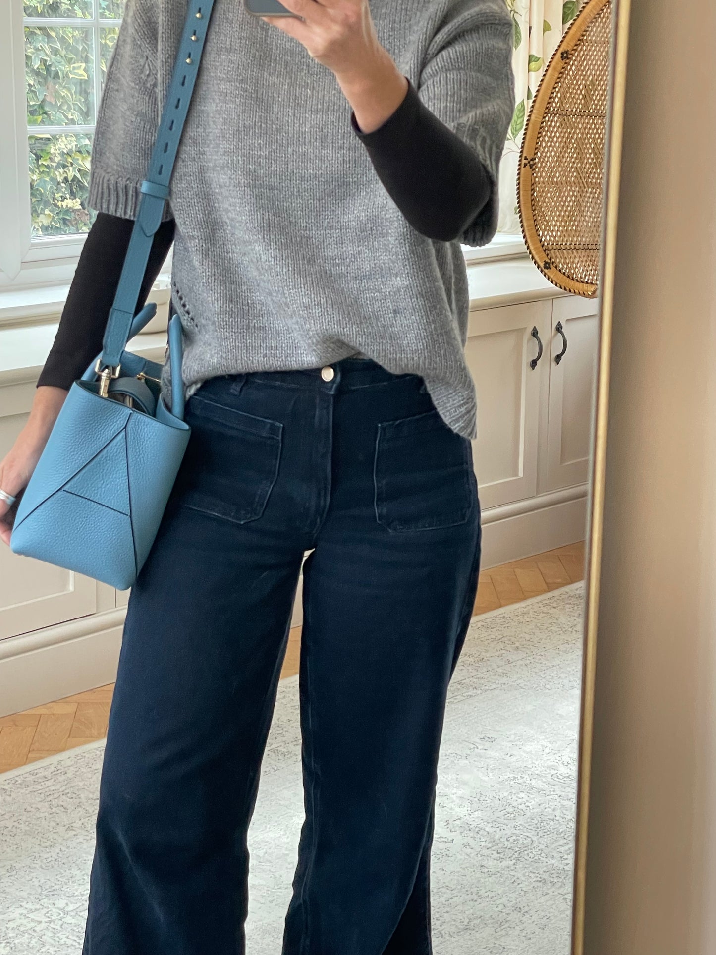 Preloved Aspinal of London Midi Tote Bag