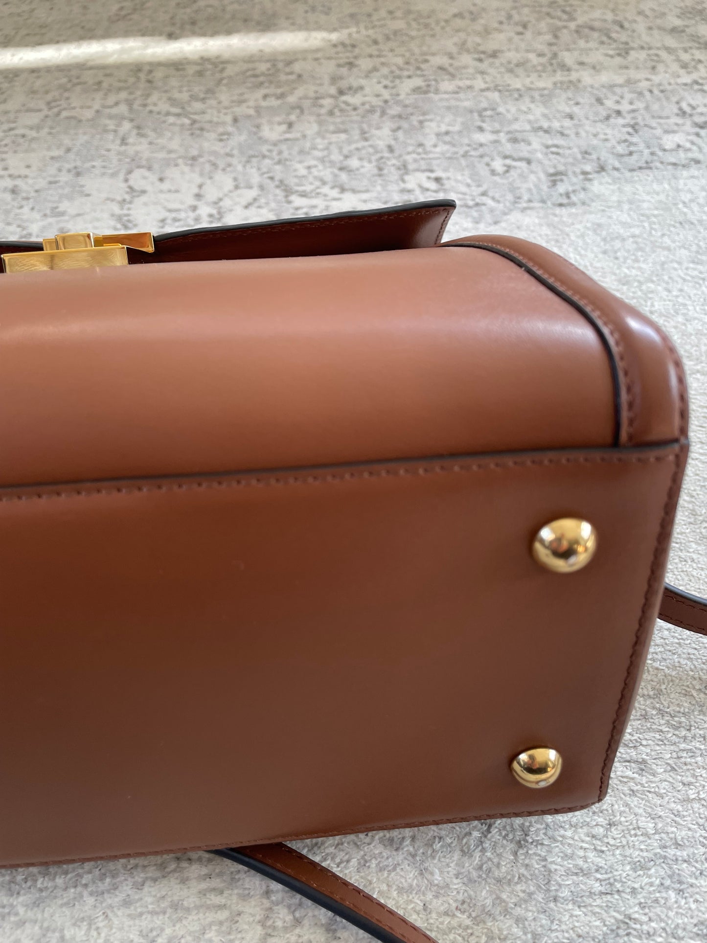 Preloved DeMellier Paris Top Handle Satchel Bag, Midi