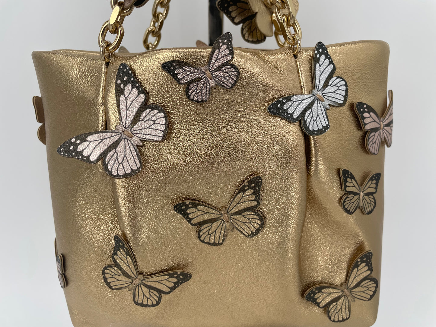 Preloved Aquazzura Papillion Tote Bag, Mini