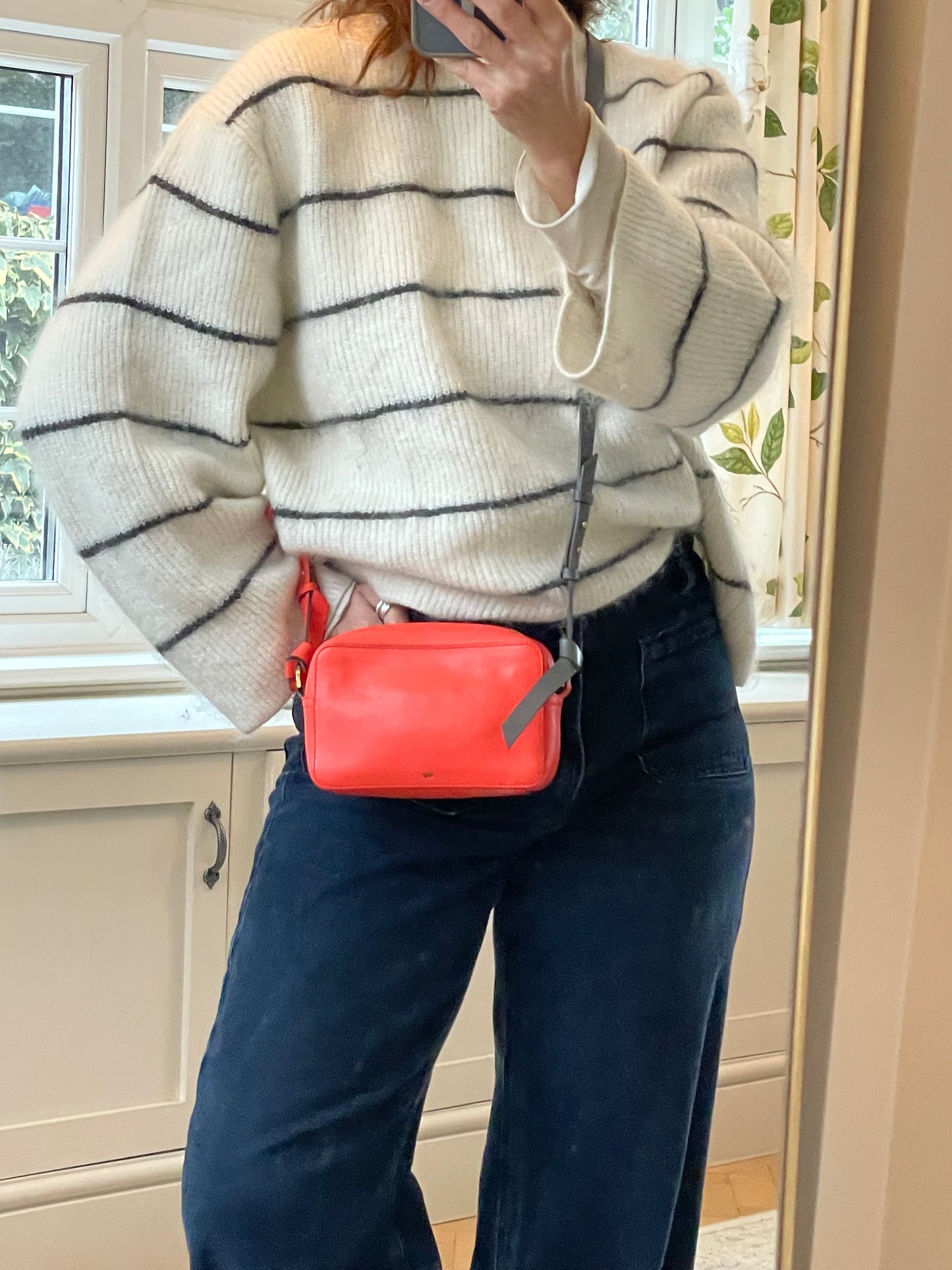 Preloved Anya Hindmarch Circle Camera Crossbody Bag