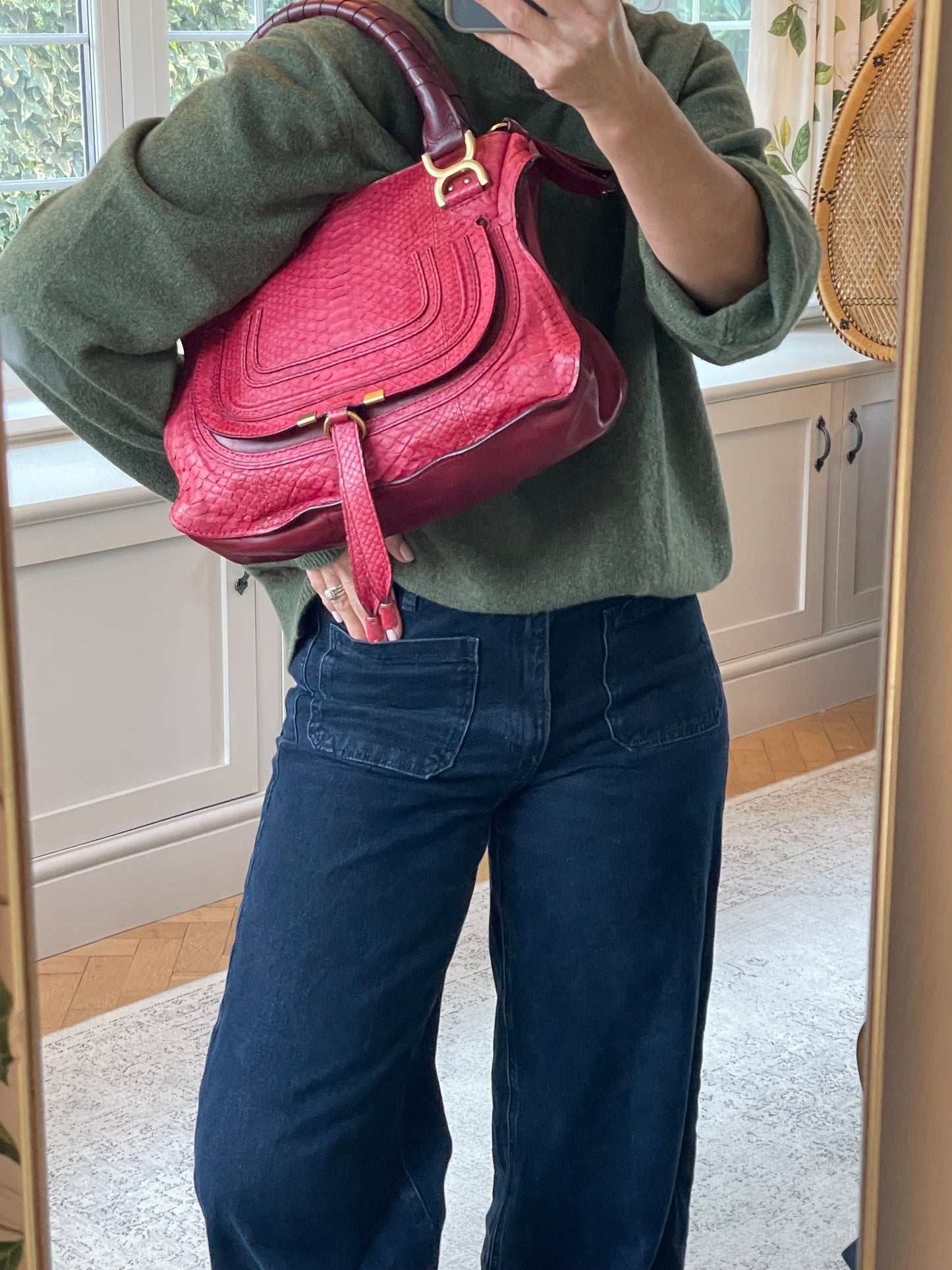 Preloved Chloe Marcie Satchel, Medium