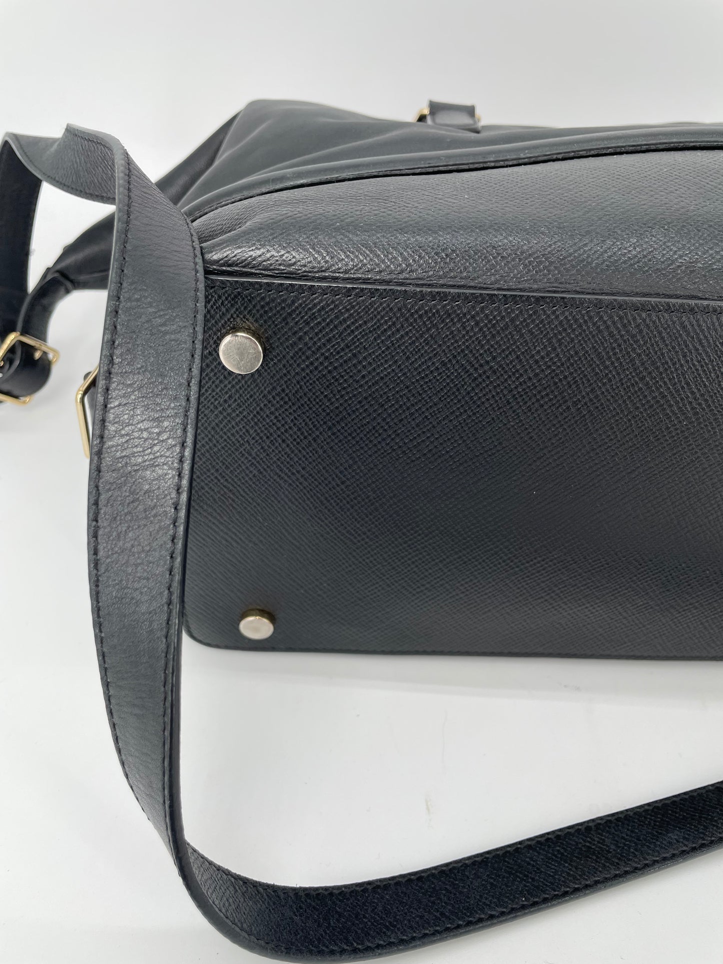 Preloved Smythson Panama Duffle tote