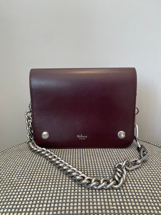 Preloved Mulberry Clifton Shoulder Bag/Clutch