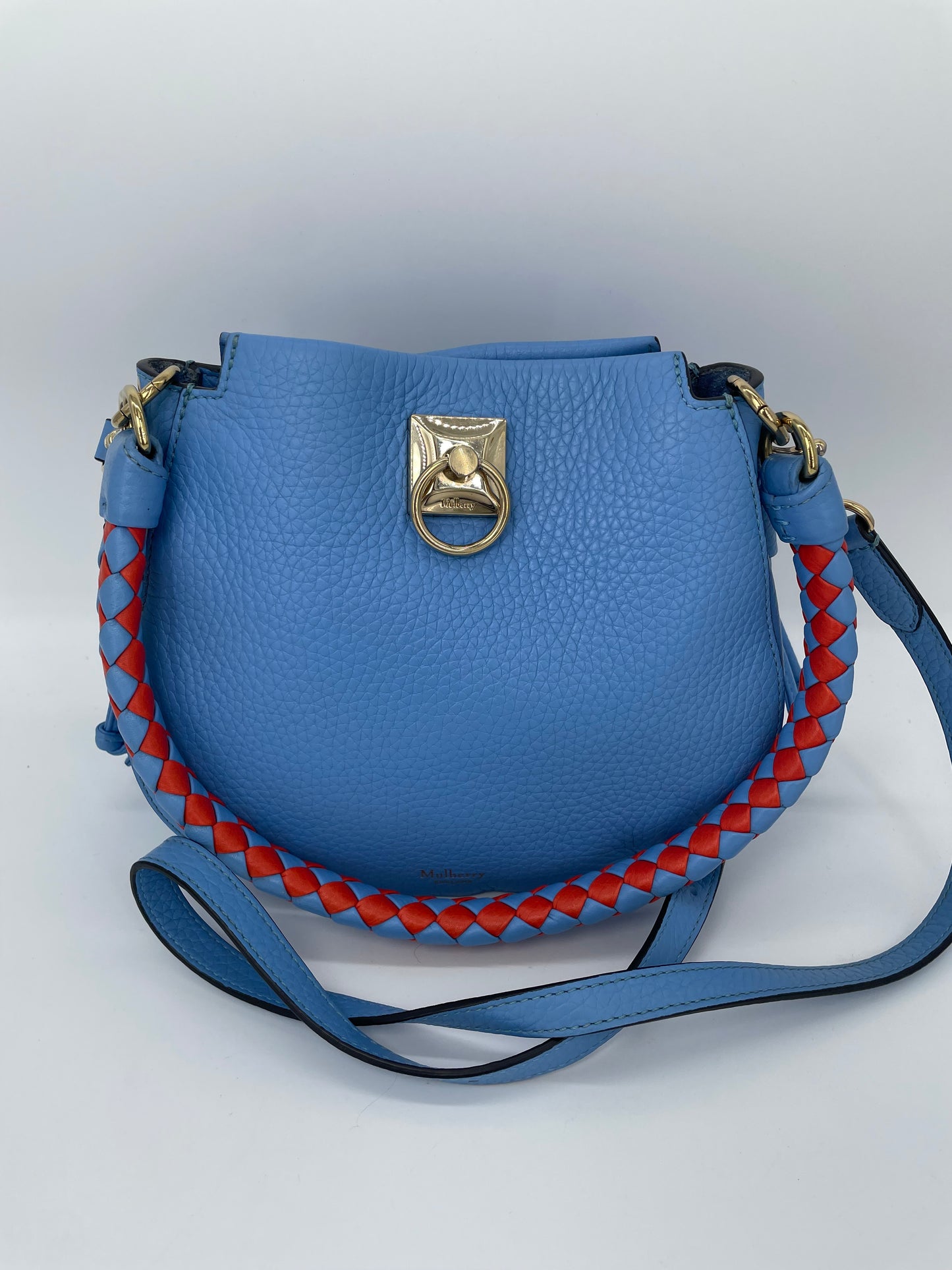 Preloved Mulberry Iris Hobo Bag, Mini