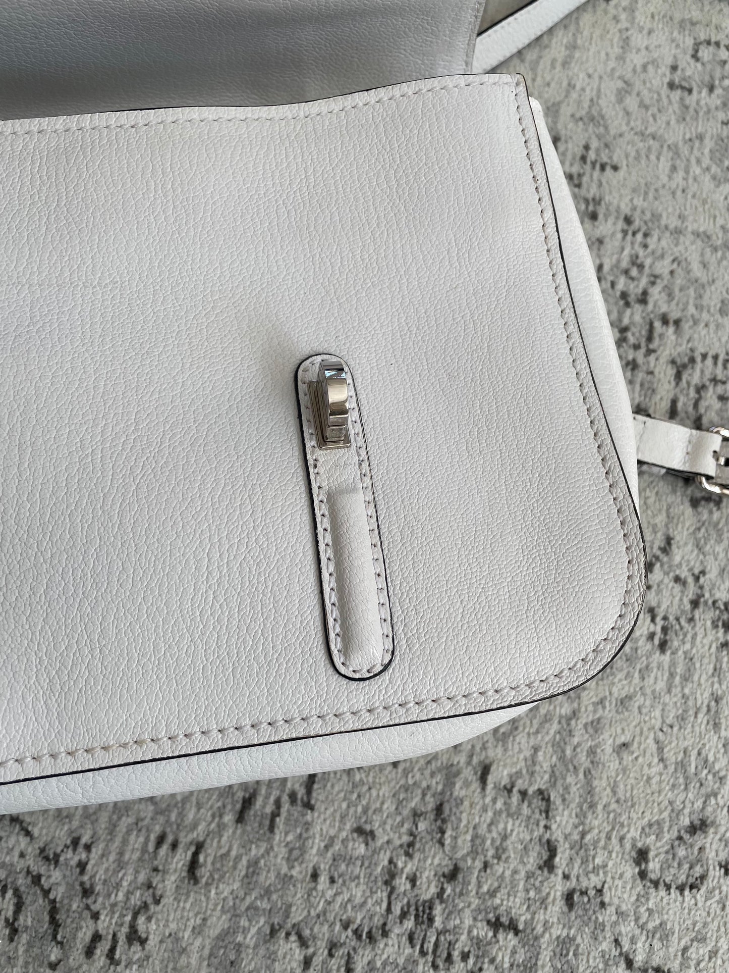 Preloved Miu Miu Double Turn Lock Satchel bag