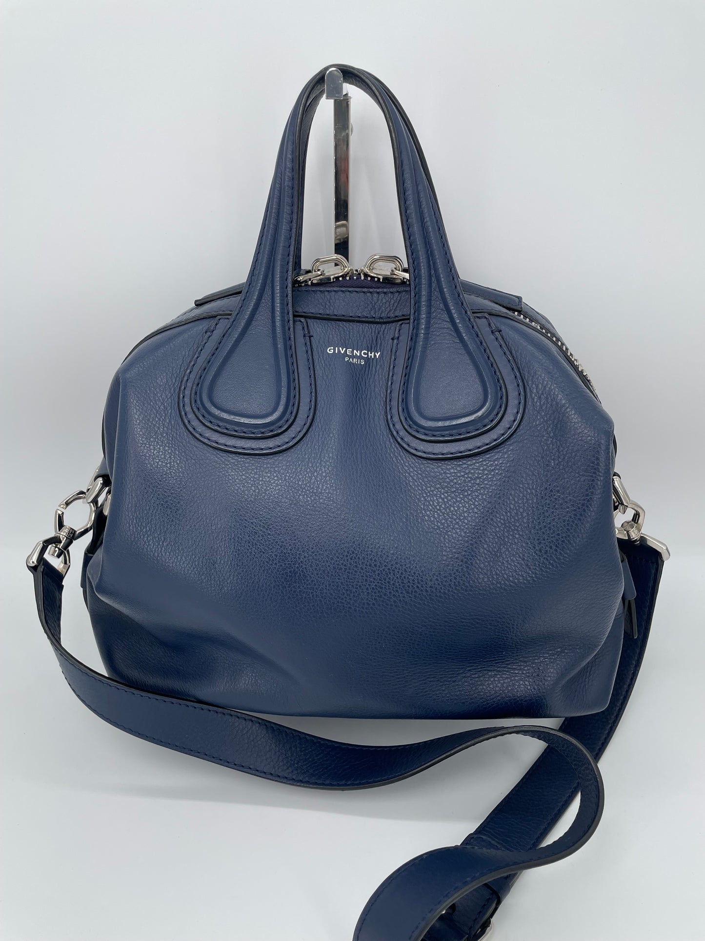 Preloved Givenchy Nightingale Shoulder Tote Bag, Small