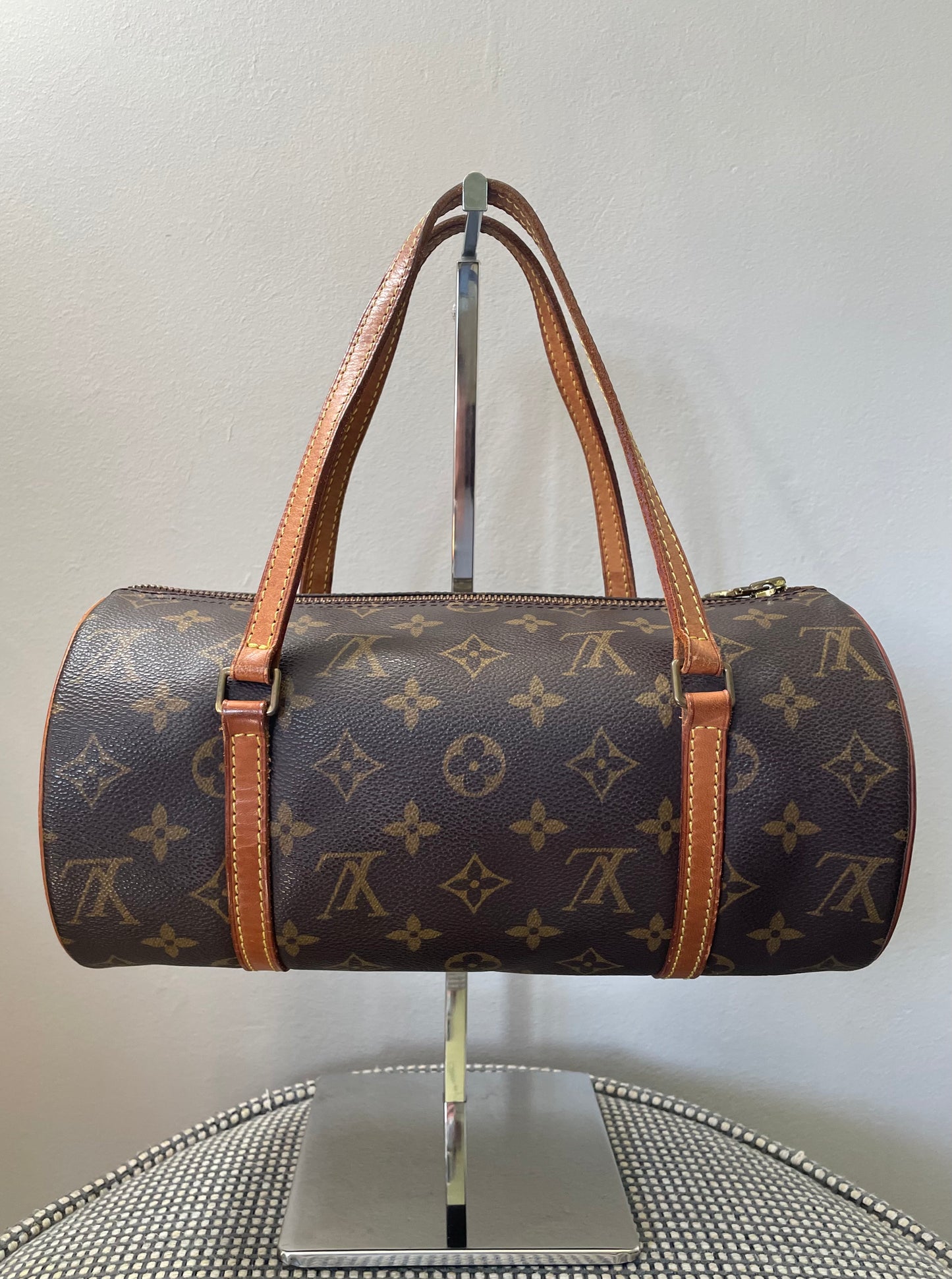 Preloved Vintage Louis Vuitton Monogram Papillon Bag, 26