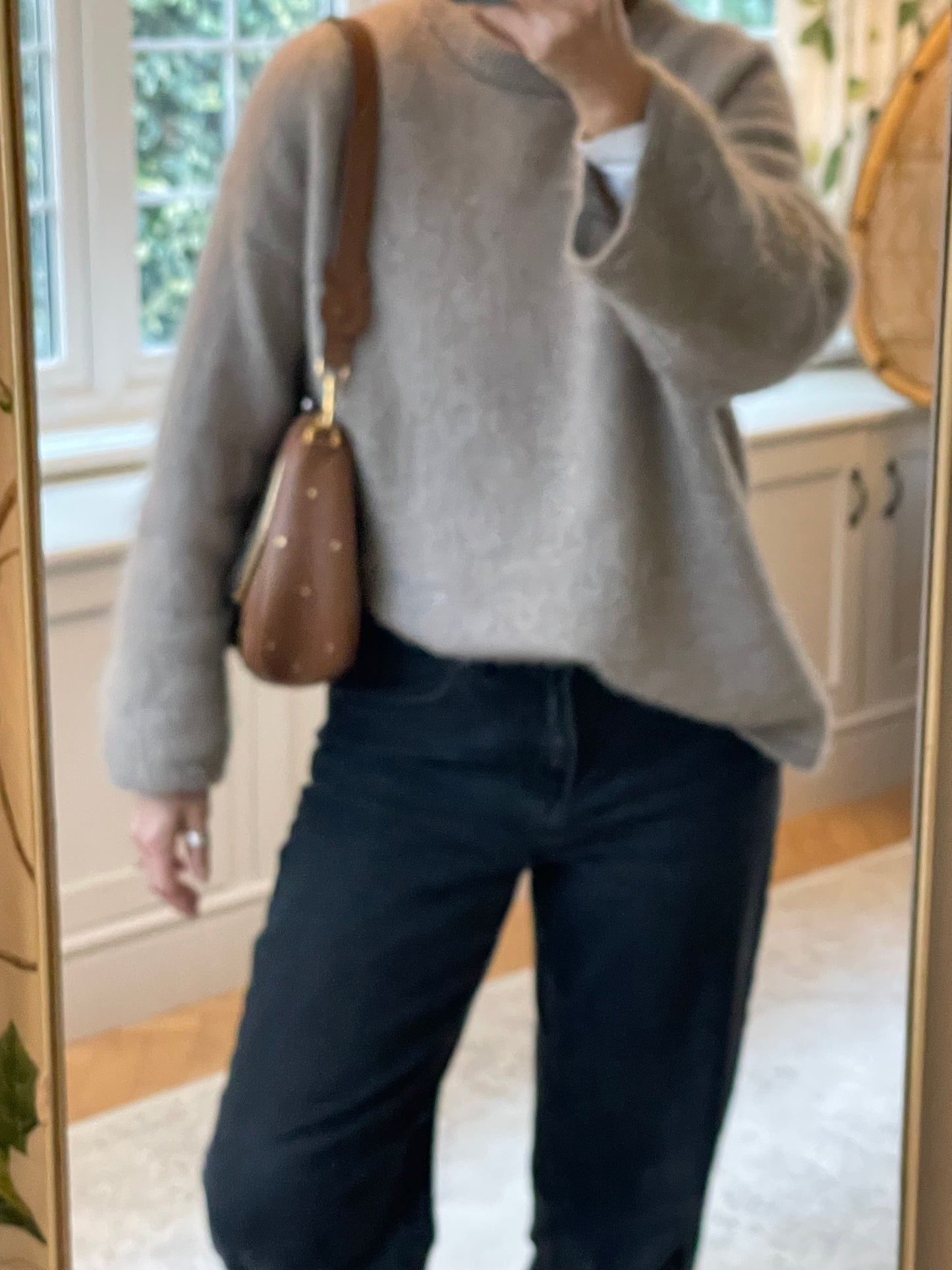 Preloved Anya Hindmarch Vere Satchel Bag, Medium