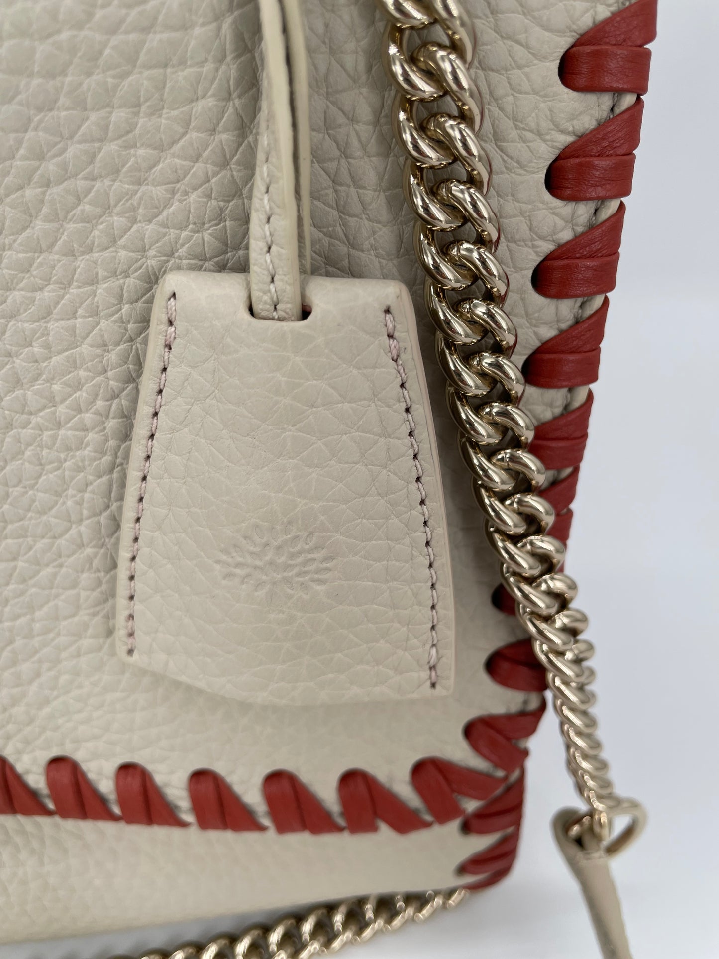 Preloved Mulberry Lily Shoulder Bag, Medium