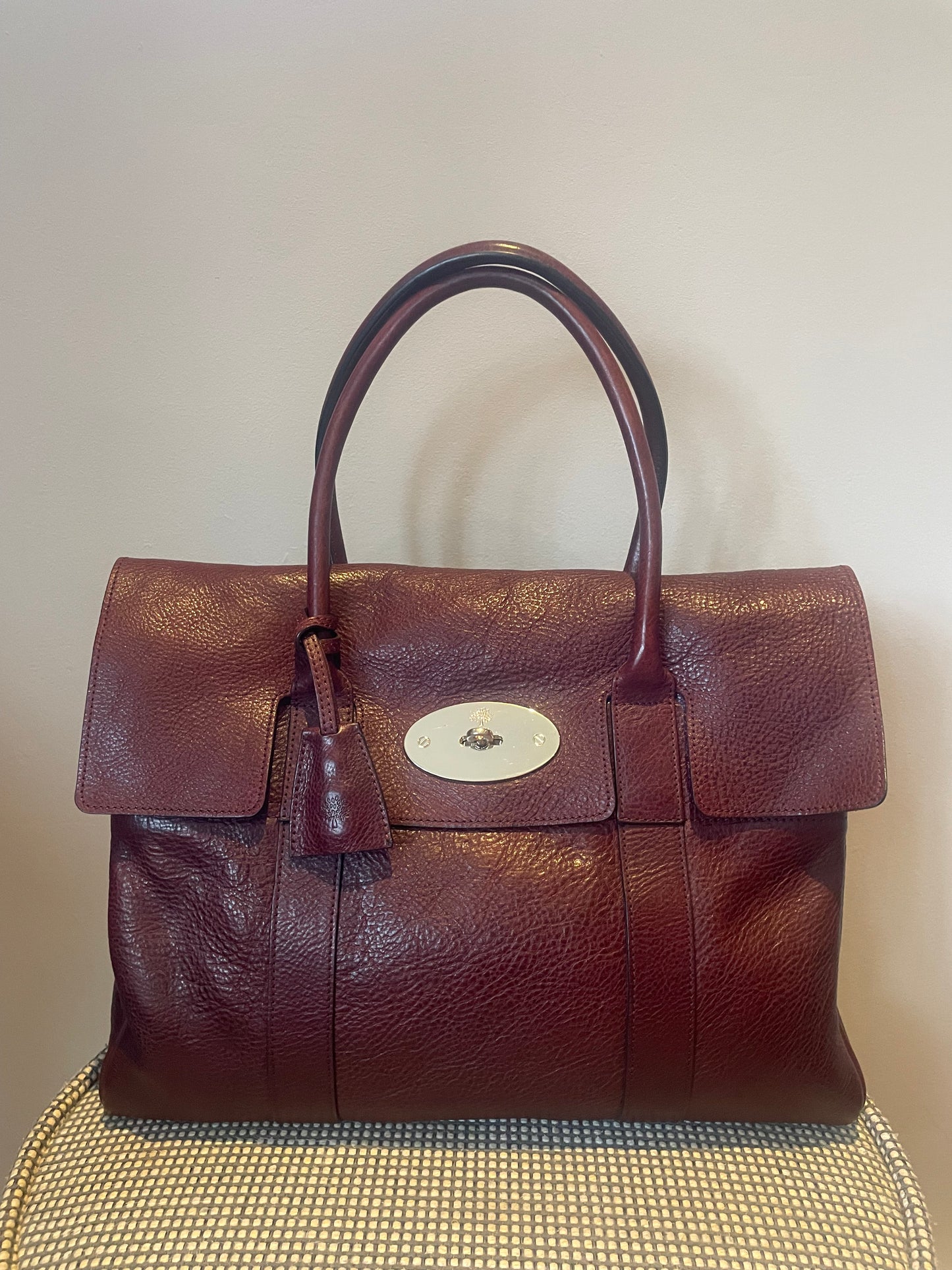 Preloved Mulberry Bayswater Tote Bag, Large