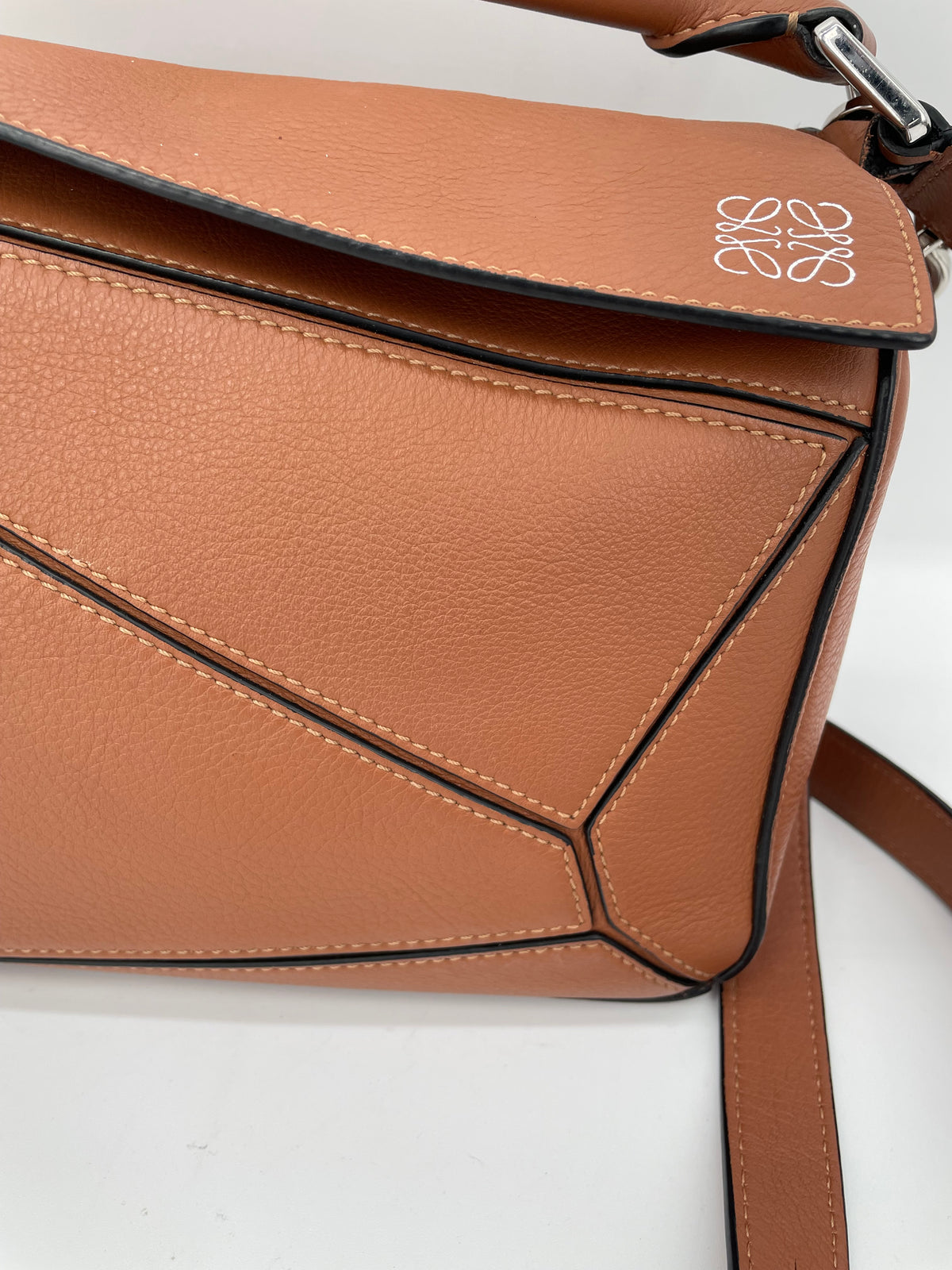 Preloved Loewe Puzzle Shoulder Bag, Small
