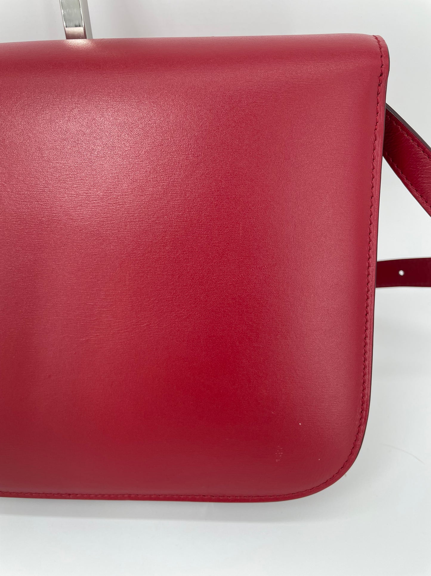 Preloved Celine Classic Box Shoulder Bag, Mesium