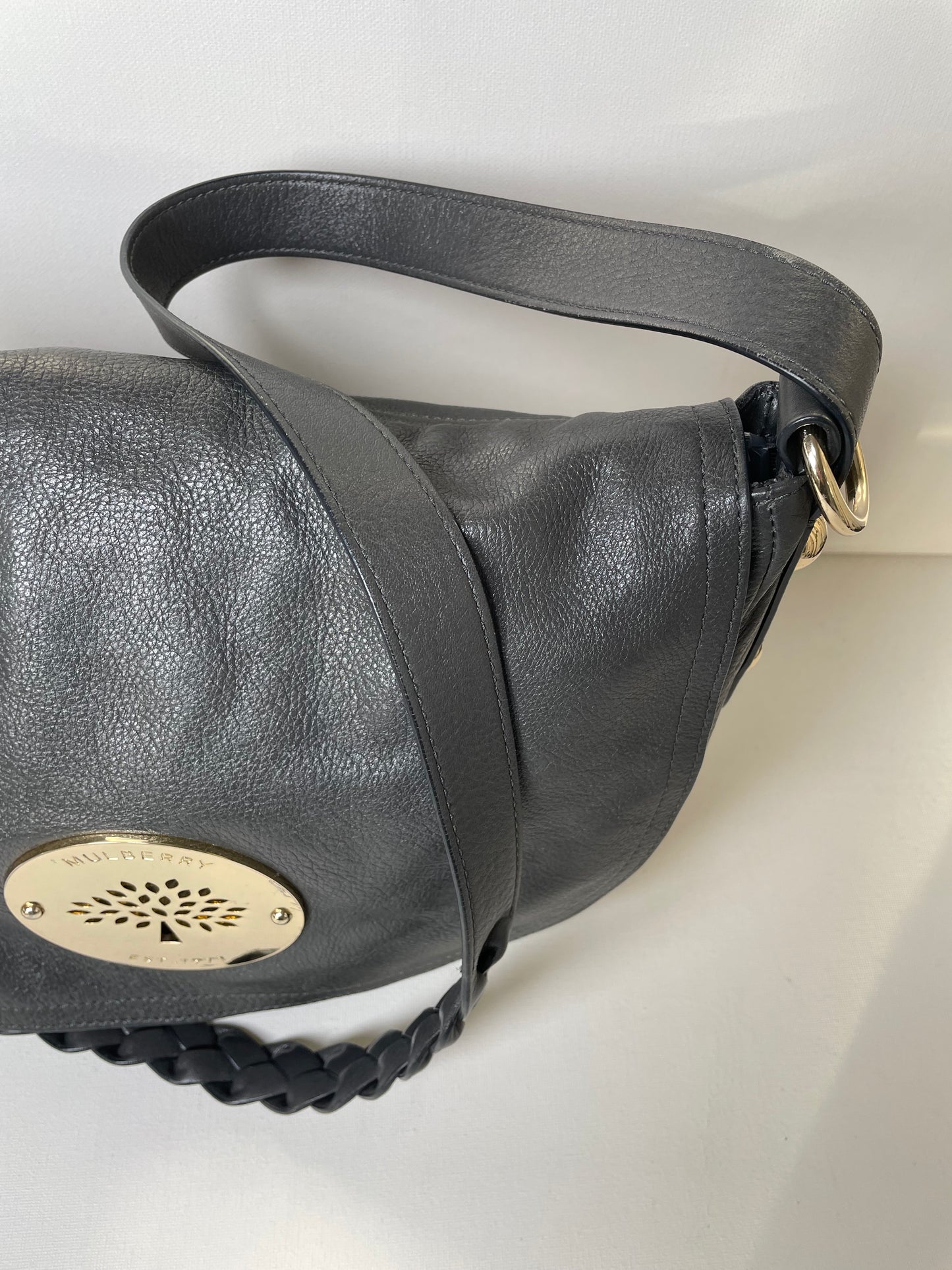 Preloved Mulberry Daria Satchel Shoulder Bag, Medium