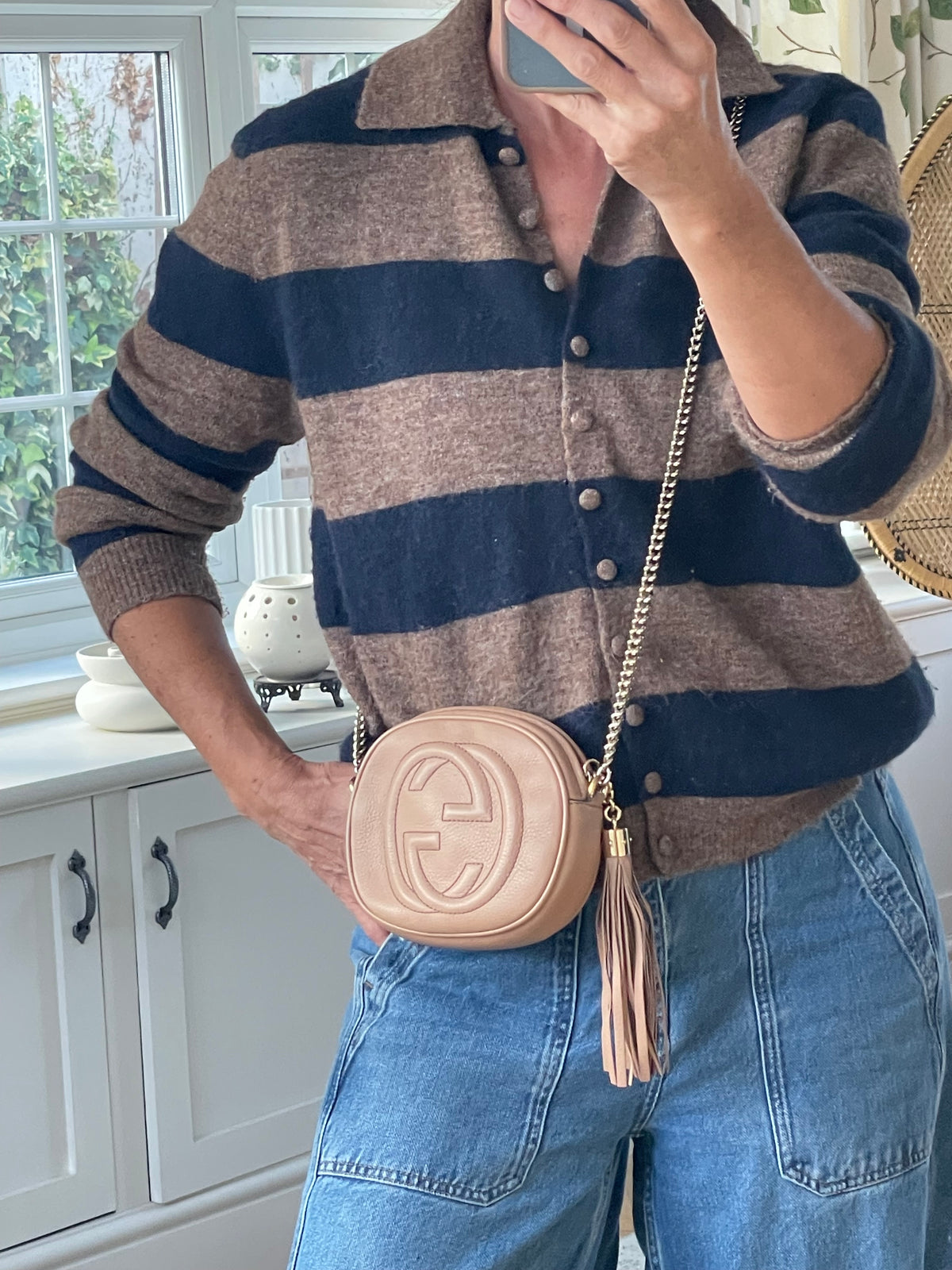 Preloved Gucci Soho Chain Crossbody Bag, Mini