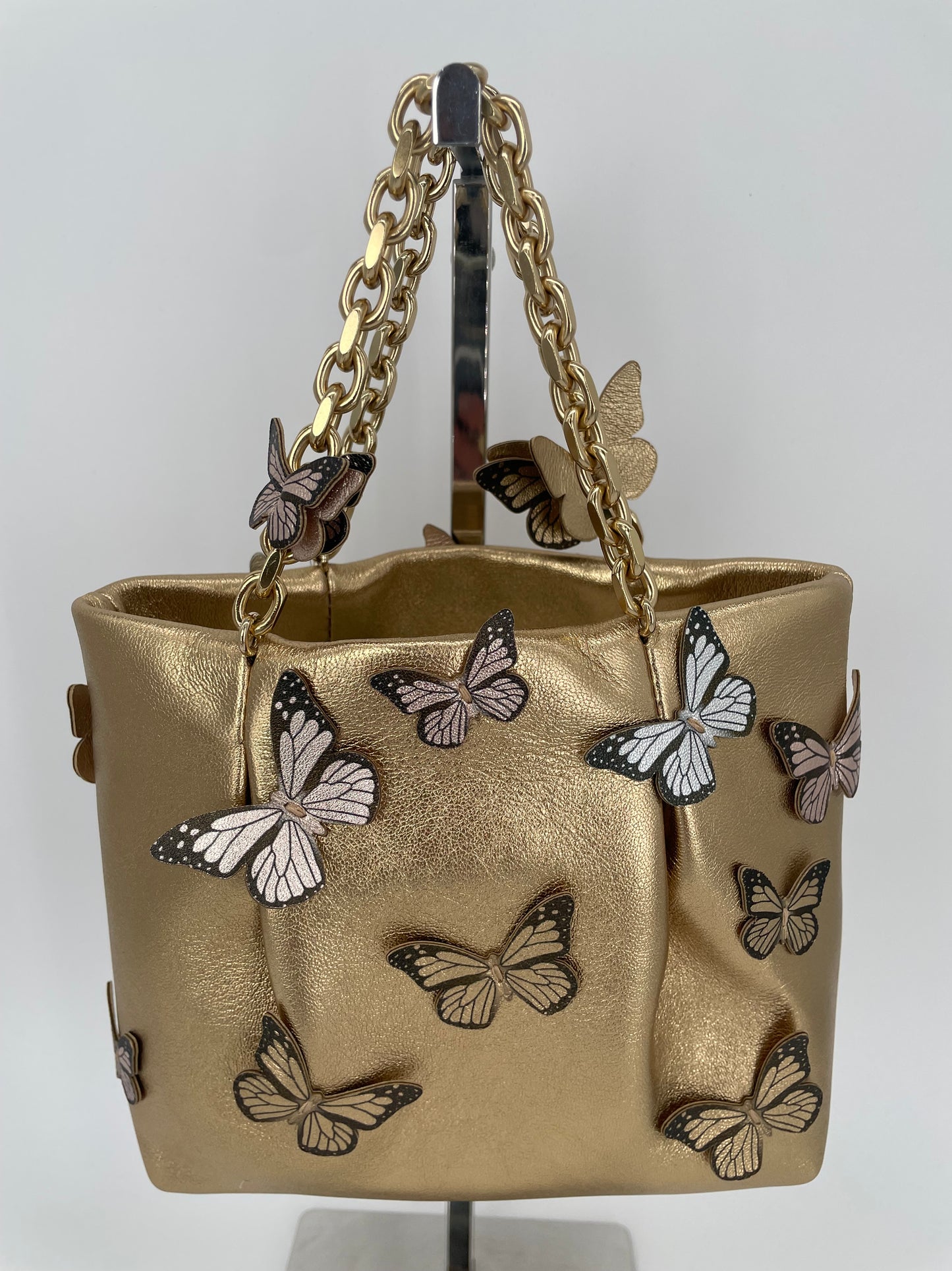 Preloved Aquazzura Papillion Tote Bag, Mini