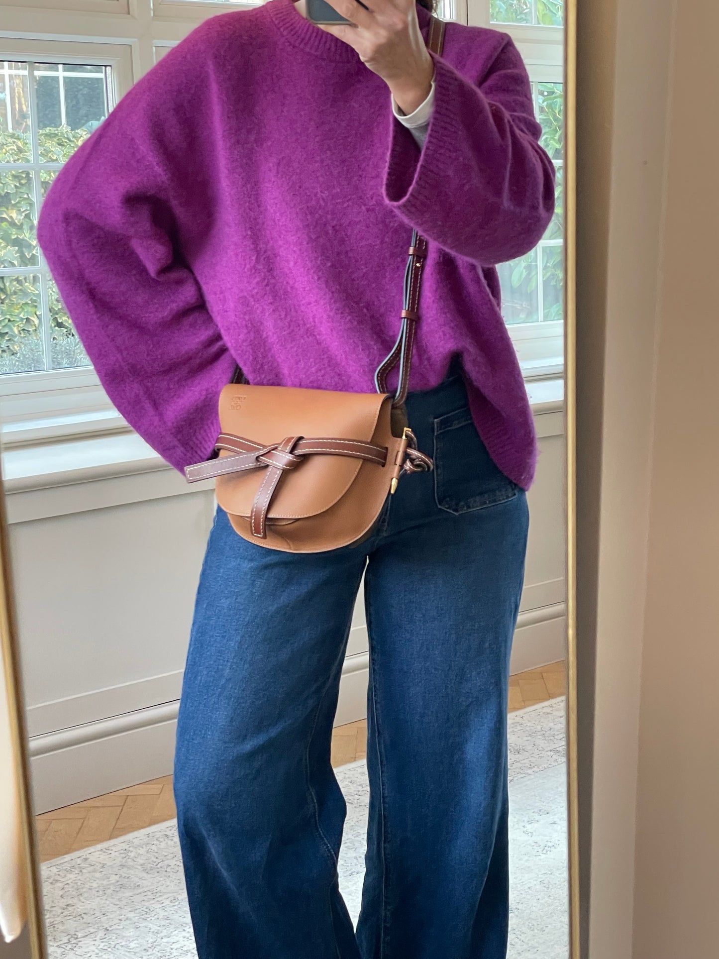 Preloved Loewe Gate Crossbody Bag, Small