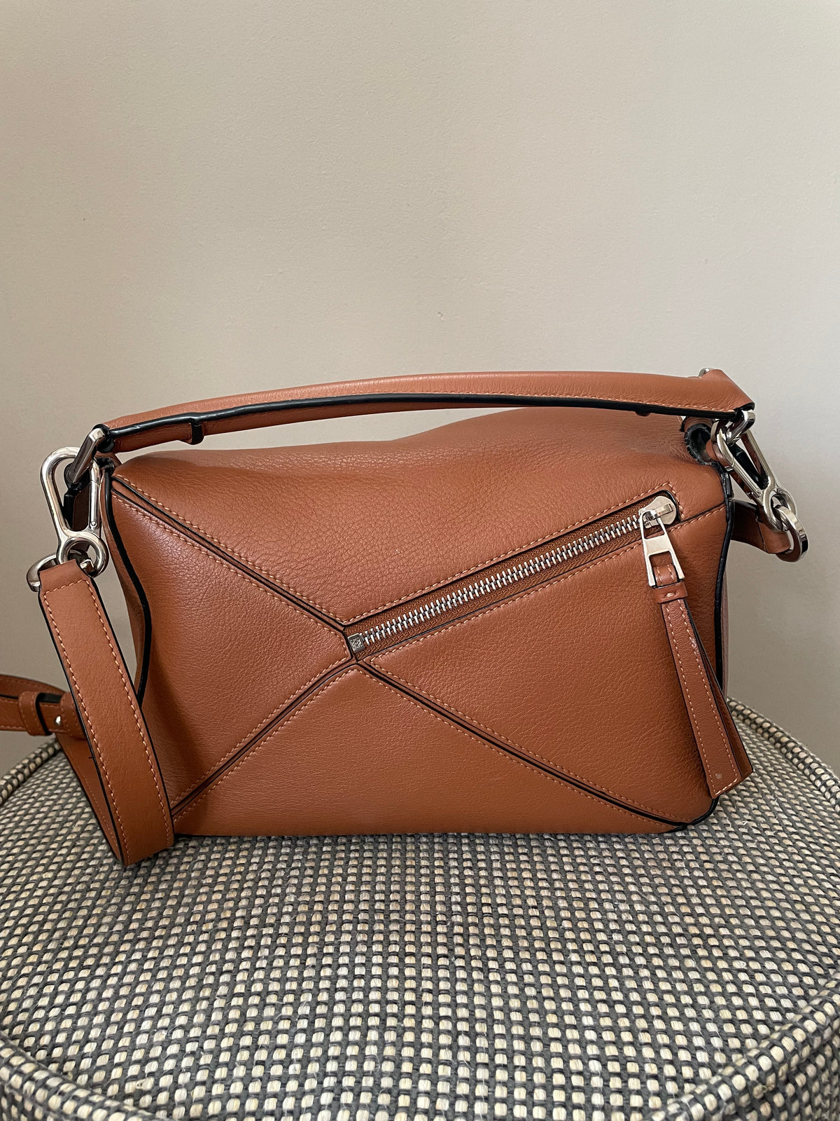 Preloved Loewe Puzzle Shoulder Bag, Small