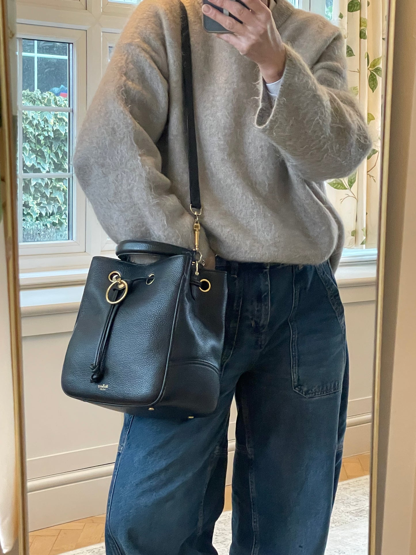 Preloved Mulberry Hampstead Bucket Bag