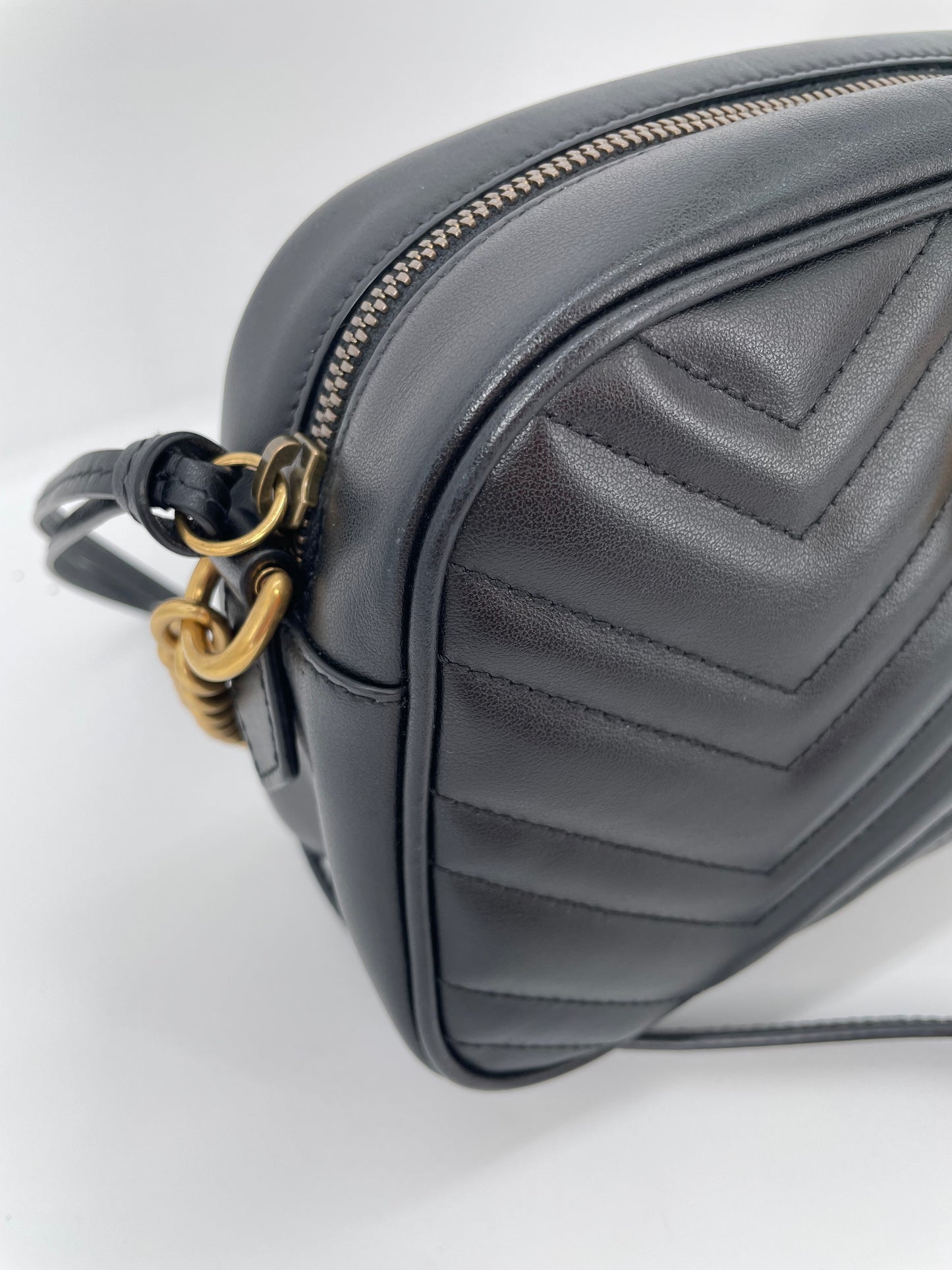 Preloved Gucci Marmont Shoulder Bag, Small