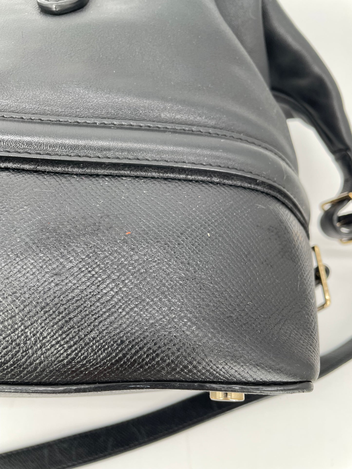 Preloved Smythson Panama Duffle tote
