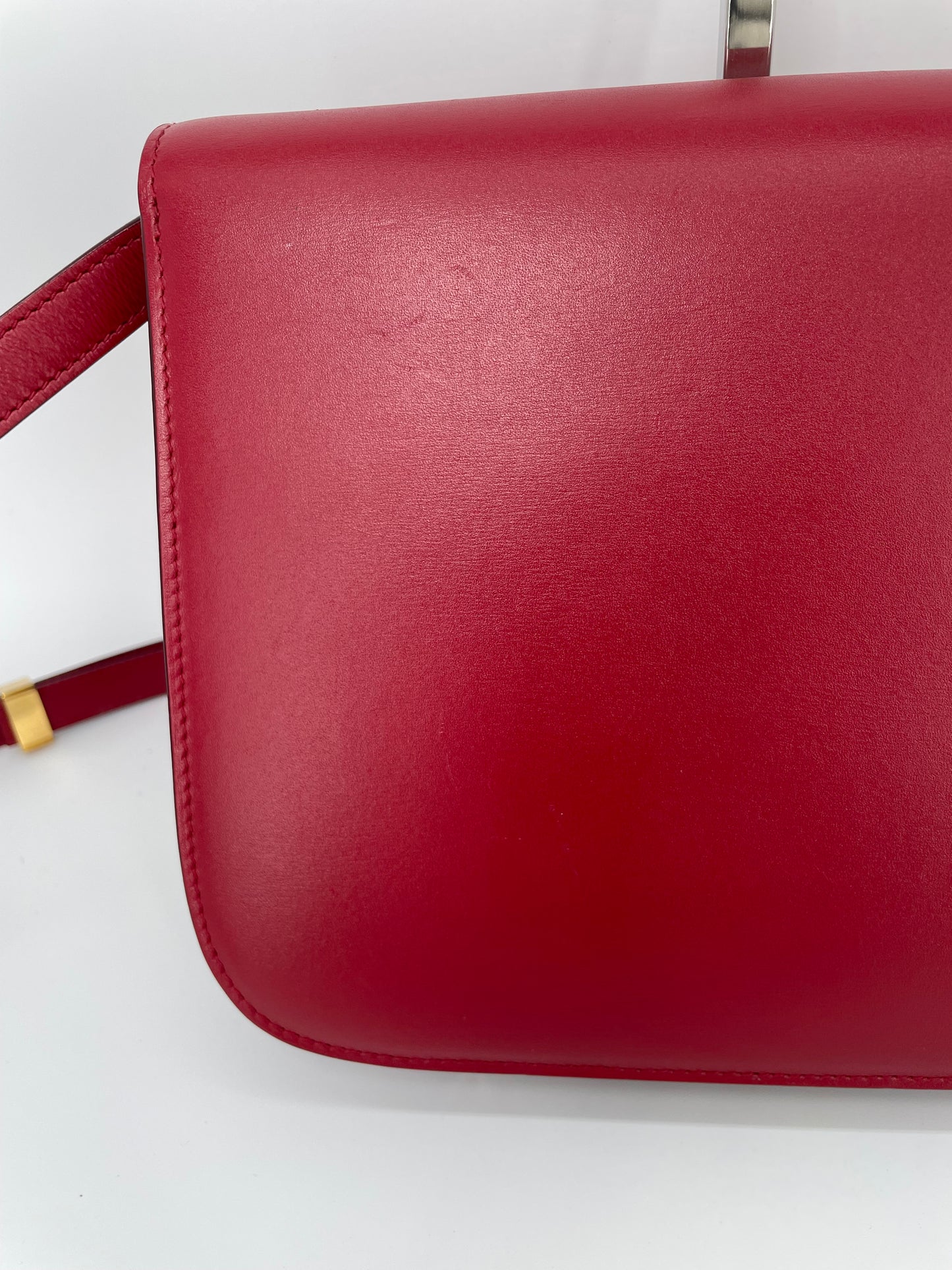 Preloved Celine Classic Box Shoulder Bag, Mesium