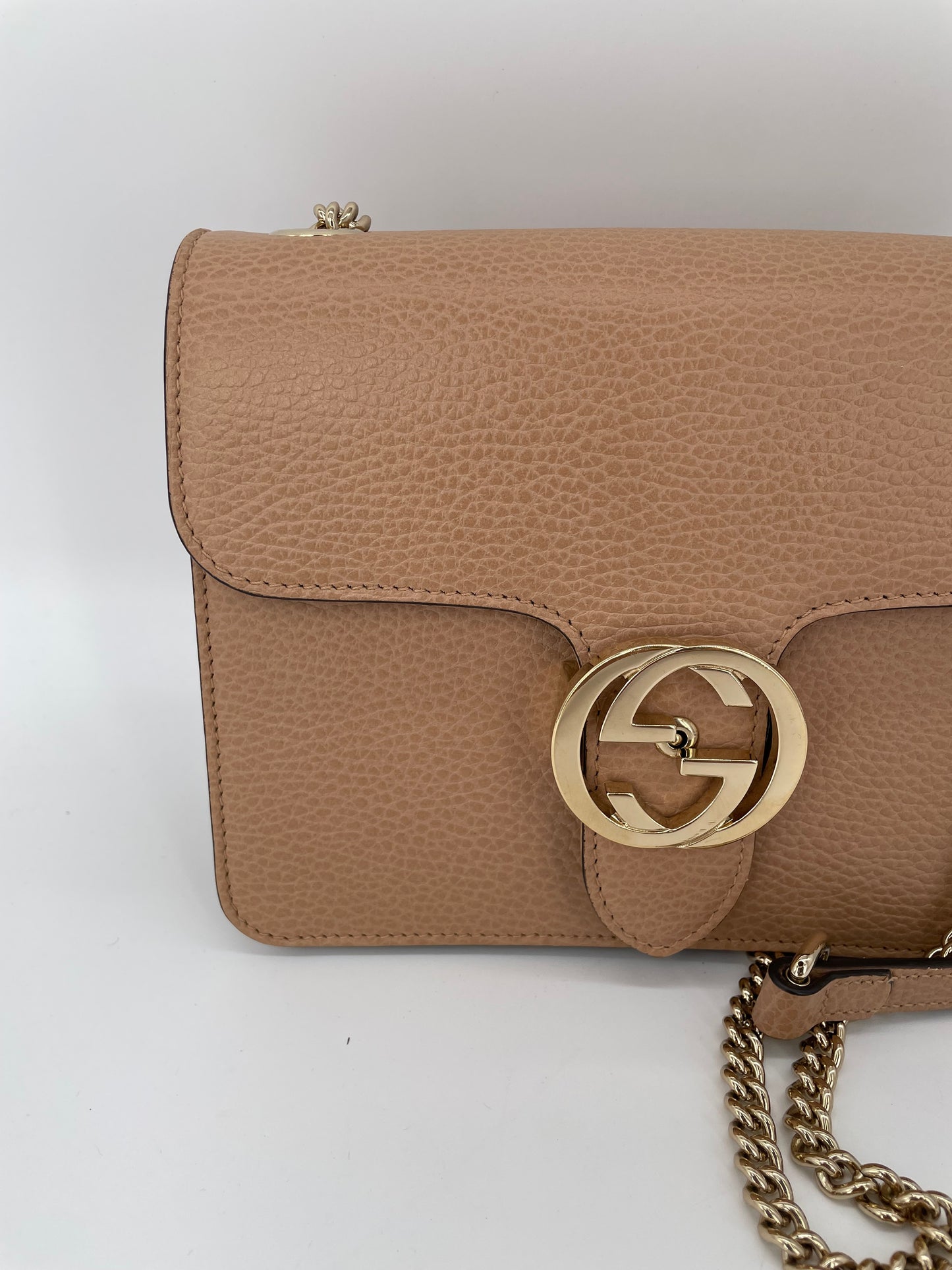 Preloved Gucci Interlocking Shoulder Bag