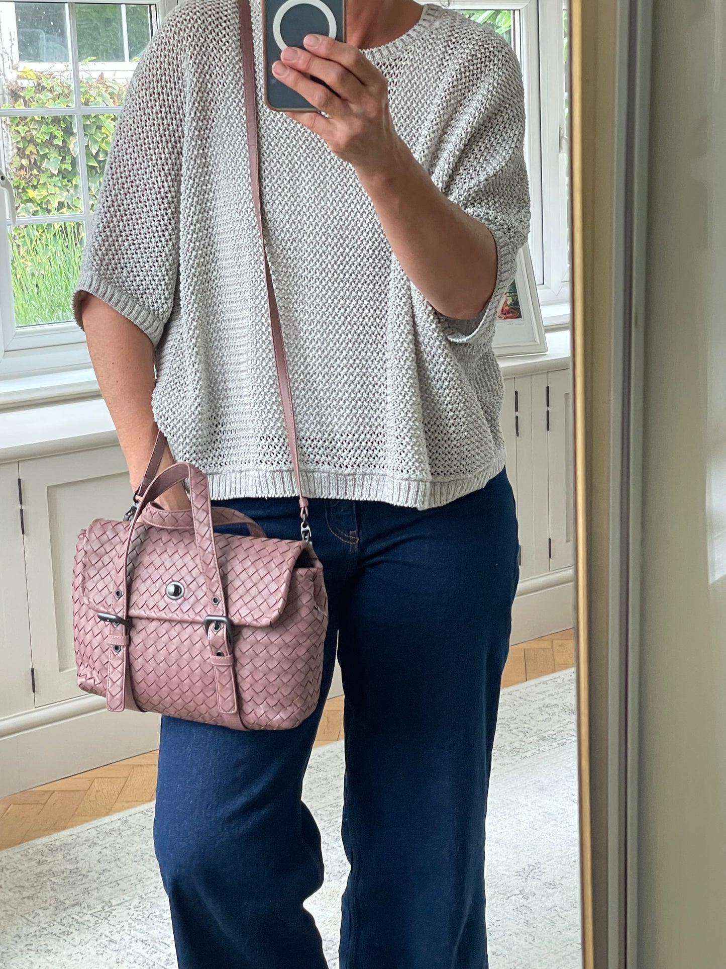 Preloved Bottega Veneta Two Way Satchel Bag