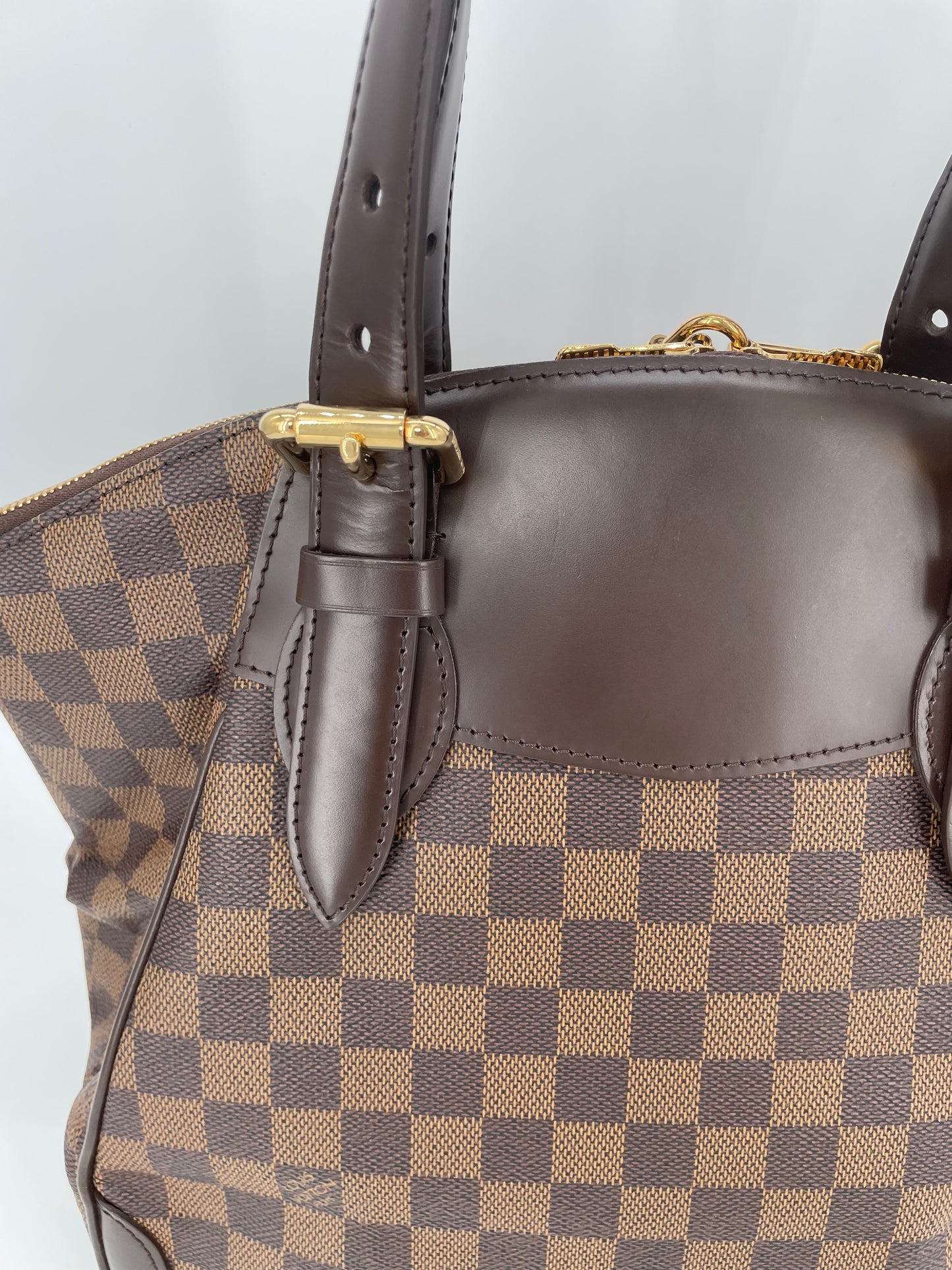 Preloved Louis Vuitton Damier Ebene Verona Shoulder Bag