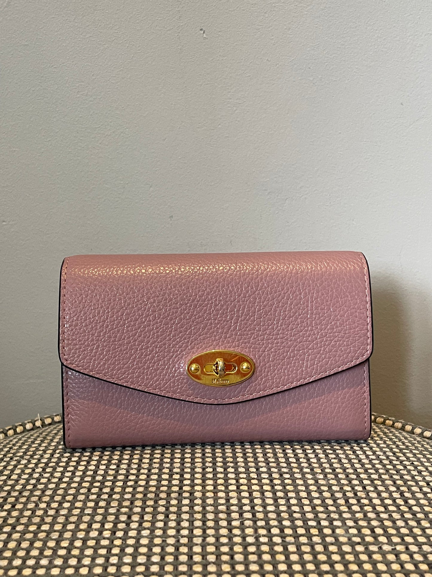 Preloved Mulberry Darley Folded Multi Wallet