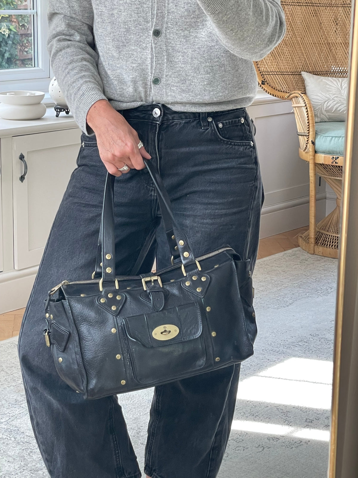 Preloved Mulberry Belgrave Shoulder tote bag