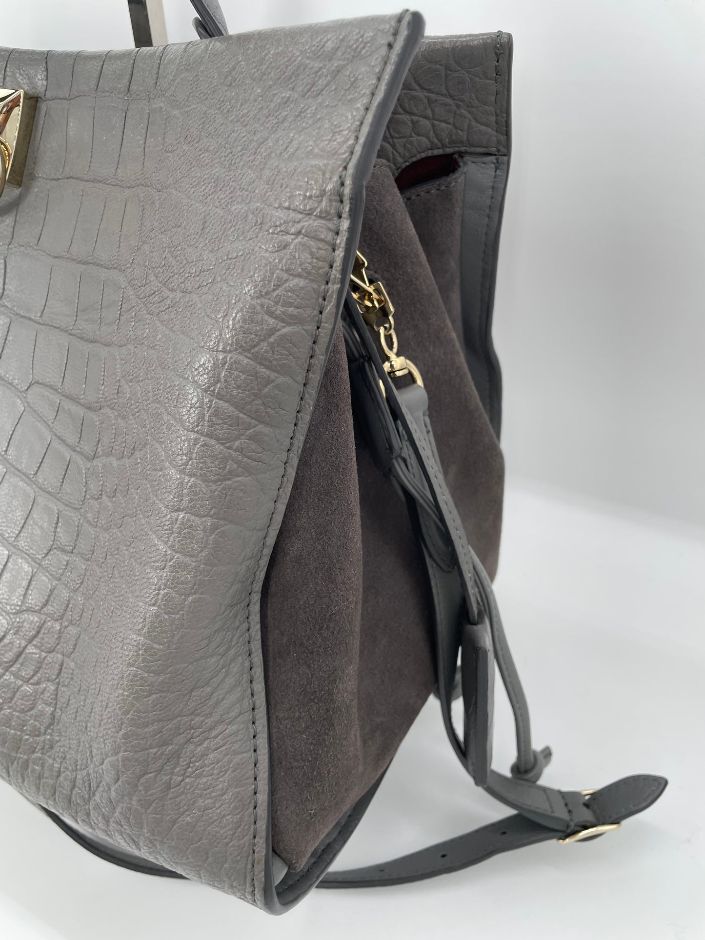 Preloved Mulberry Iris Top Handle Bag, Large