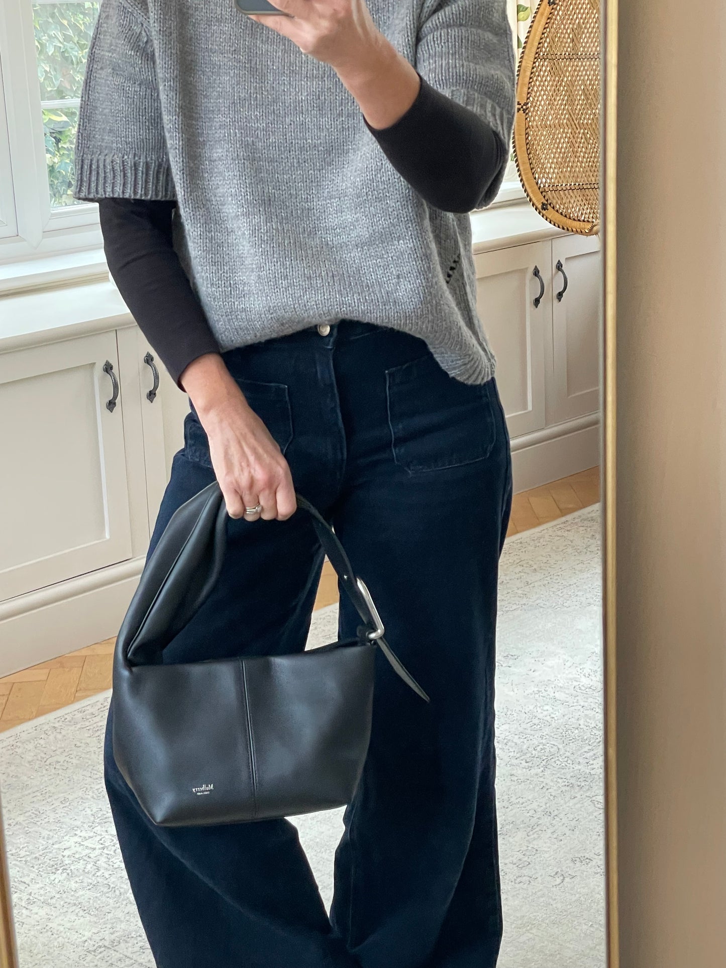 Preloved Mulberry Retwist Shoulder Bag, Small