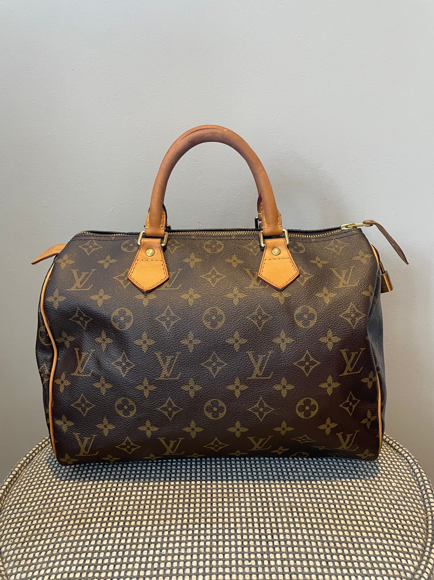 Preloved Vintage Louis Vuitton Speedy Boston Bag, 30