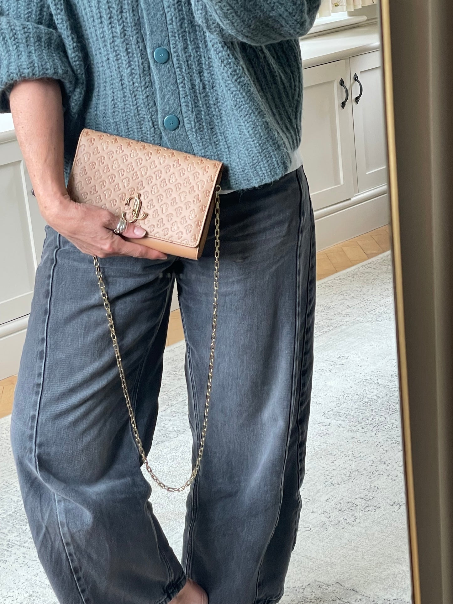 Preloved Jimmy Choo Varenne Shoulder Bag/Clutch